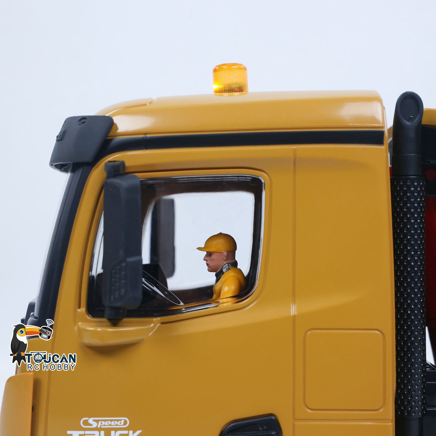 HUINA 1/14 Electric RC Dump Truck 573 RTR Remote Control Tipper Model Vehicle Flowing Water Light Sound Effect 2.4G Radio Battery Ready to Run