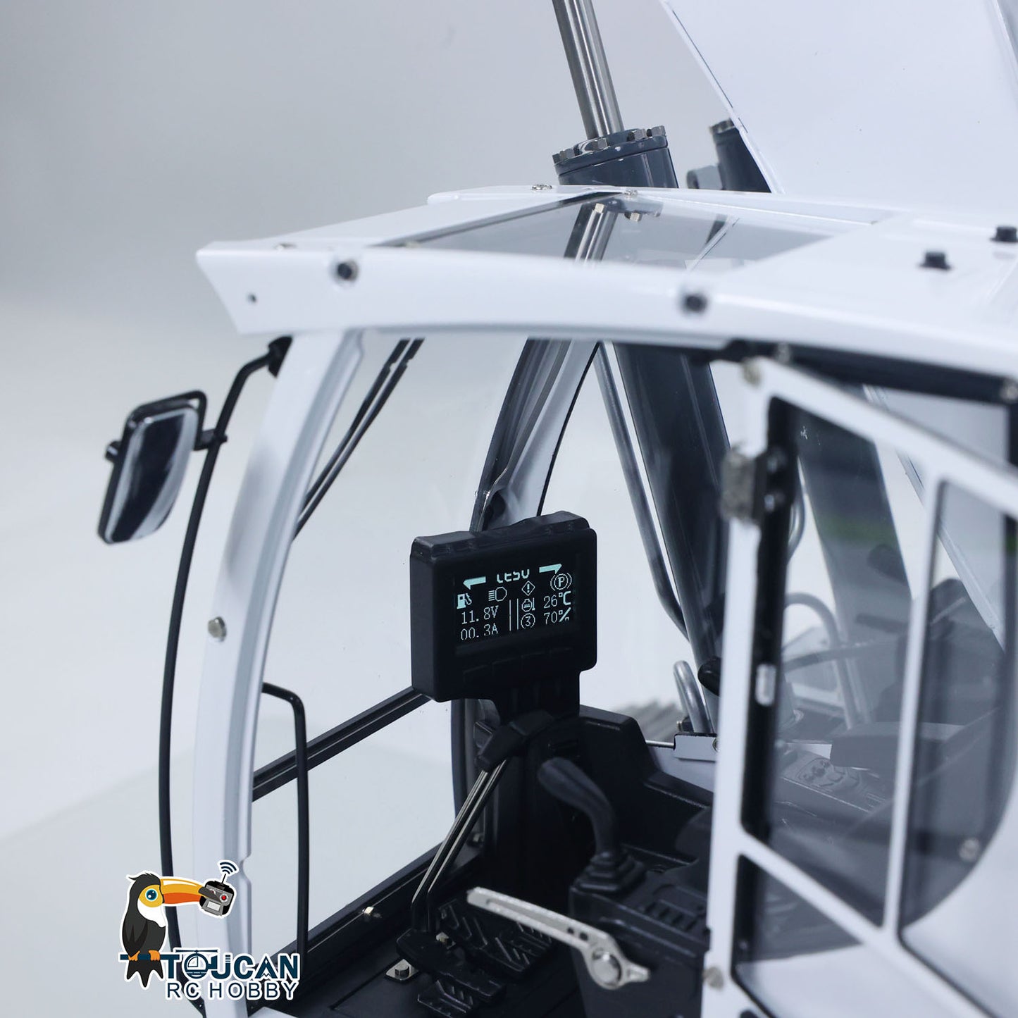 LESU 1/14 RC Hydraulic Excavator AOUE LR945 CNC Long-reach Digger RTR Radio Control Model Light 7CH Valve Paladin PL18EV LITE