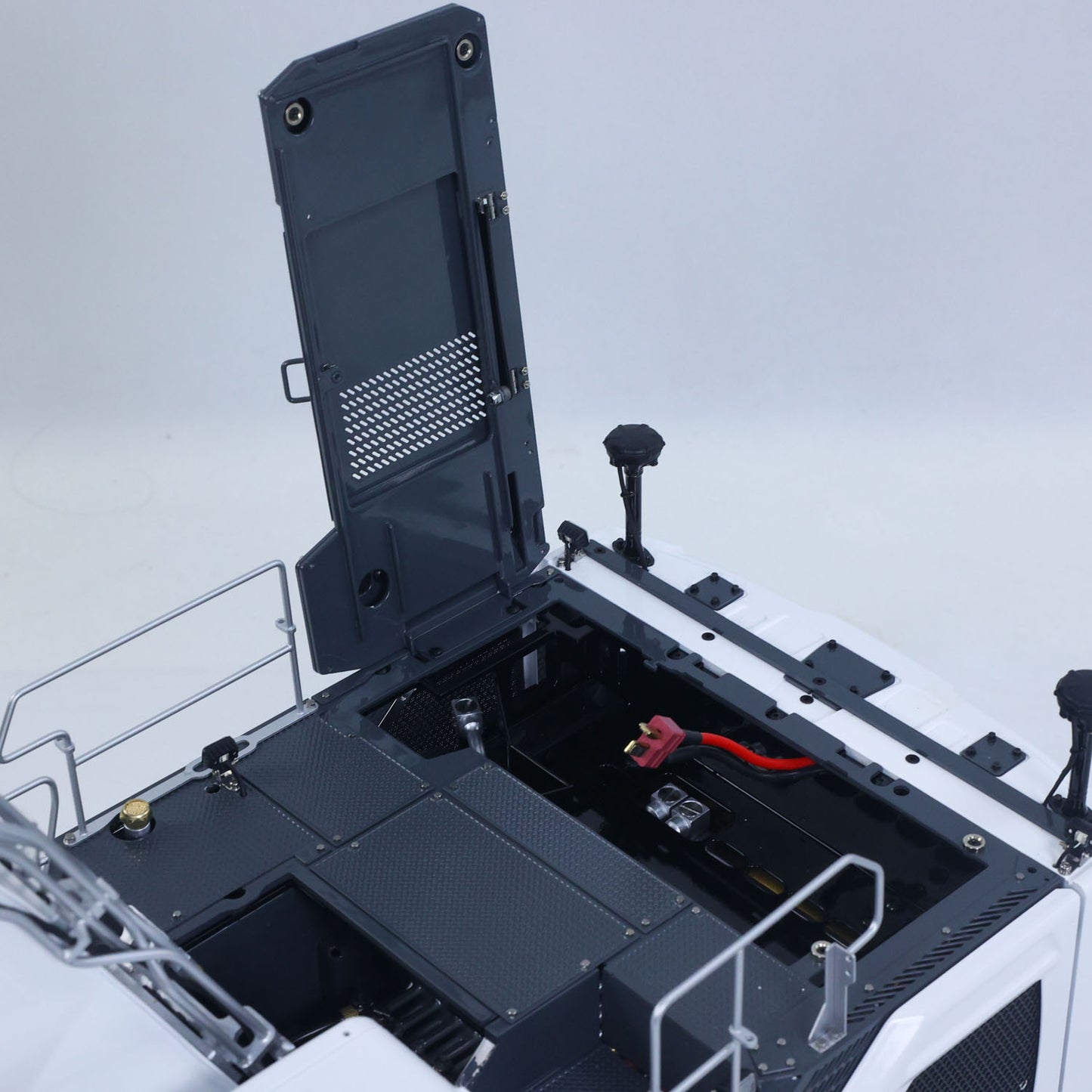 LESU AOUE LR945 1/14 RC Long-reach Hydraulic Excavator CNC Extended Arm Radio Control Digger Model Light 7CH Valve 4MPa Pump Assembled PNP