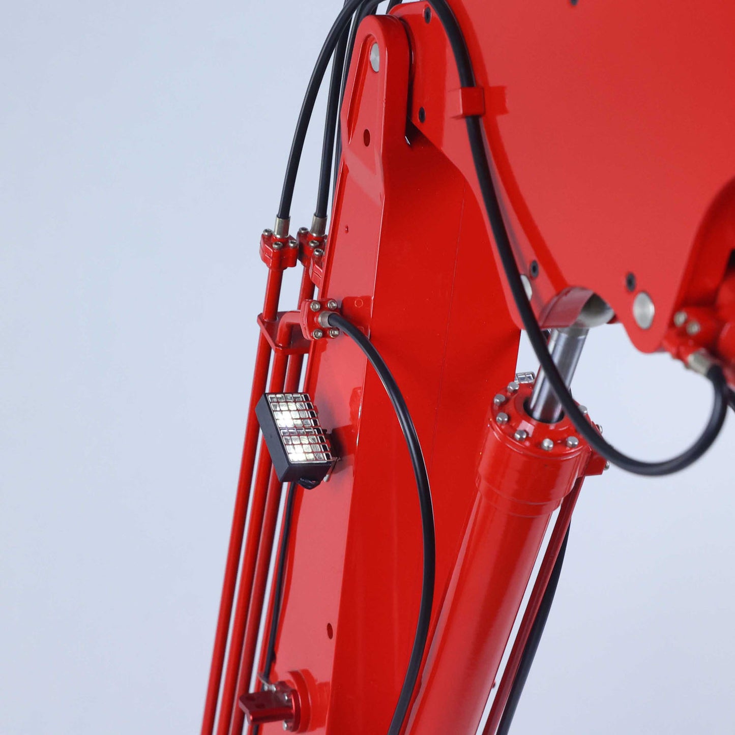 CUT 1/14 K970-300 Metal RC Hydraulic Excavators Model Remote Control Demolition Machine 5048 Brushless Motor CNC Alloy Chassis