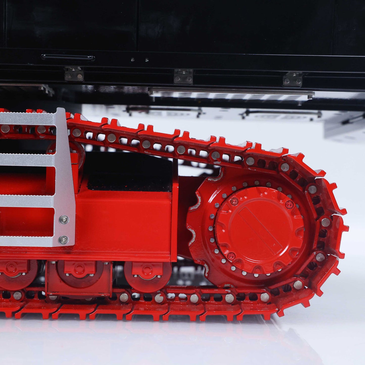 CUT 1/14 K970-300 Metal RC Hydraulic Excavators Model Remote Control Demolition Machine 5048 Brushless Motor CNC Alloy Chassis