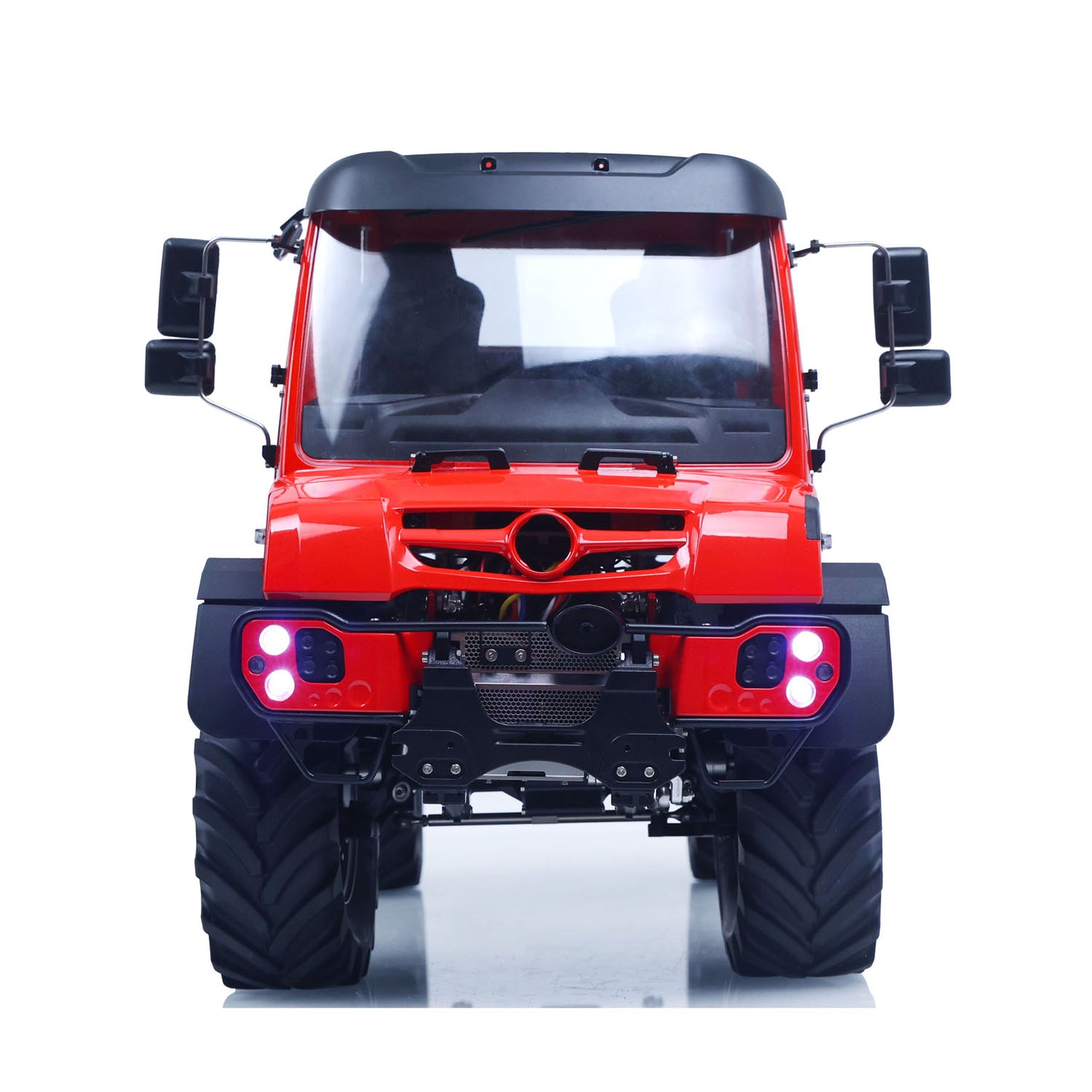 RTR 4X4 1/14 Remote Control Rock Crawler U535 Lite RC Off Road Vehicle 2Speed Transmission Metal Chassis Differential Locks Lights Sounds Battery