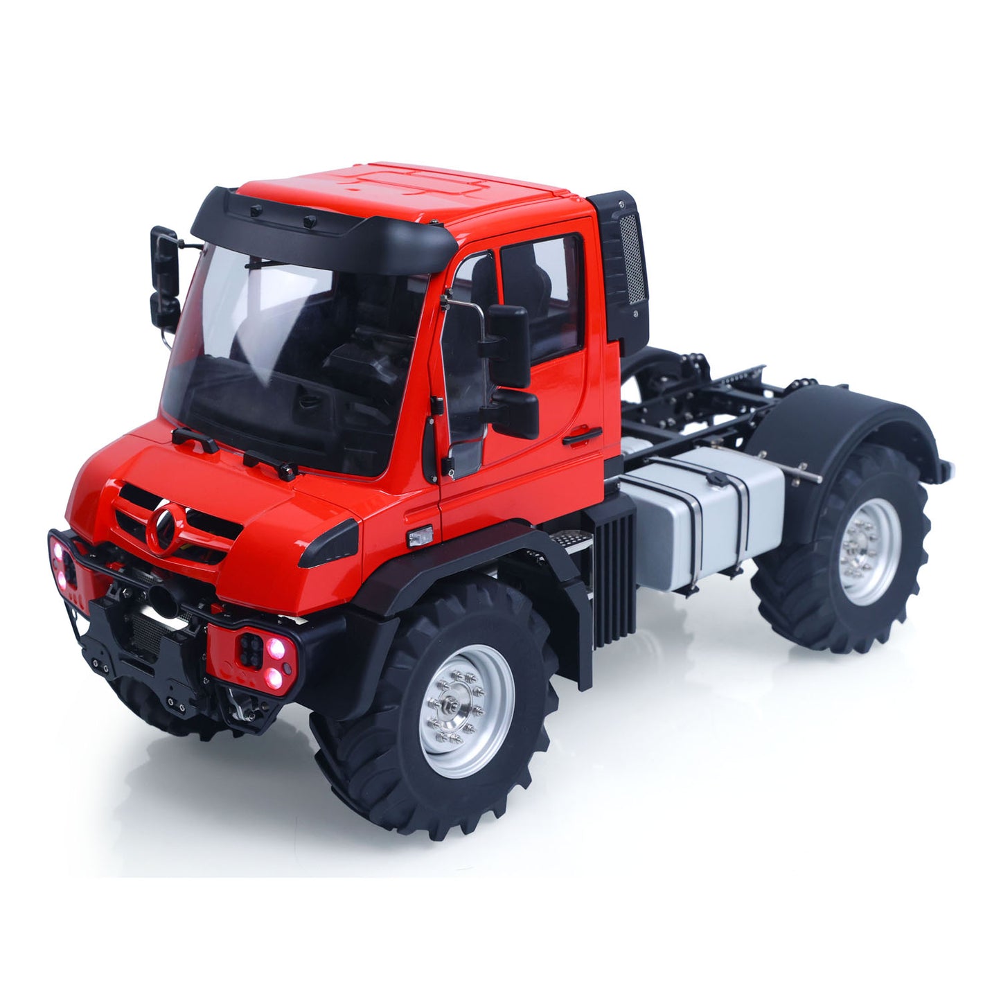 RTR 4X4 1/14 Remote Control Rock Crawler U535 Lite RC Off Road Vehicle 2Speed Transmission Metal Chassis Differential Locks Lights Sounds Battery