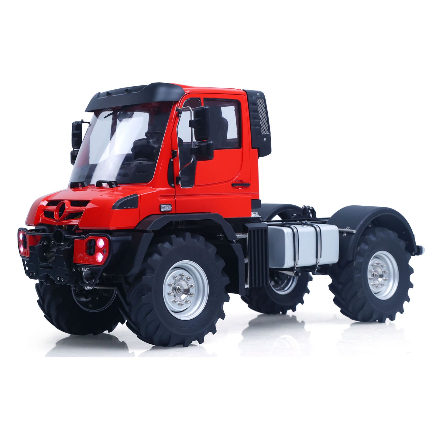 RTR 4X4 1/14 Remote Control Rock Crawler U535 Lite RC Off Road Vehicle 2Speed Transmission Metal Chassis Differential Locks Lights Sounds Battery
