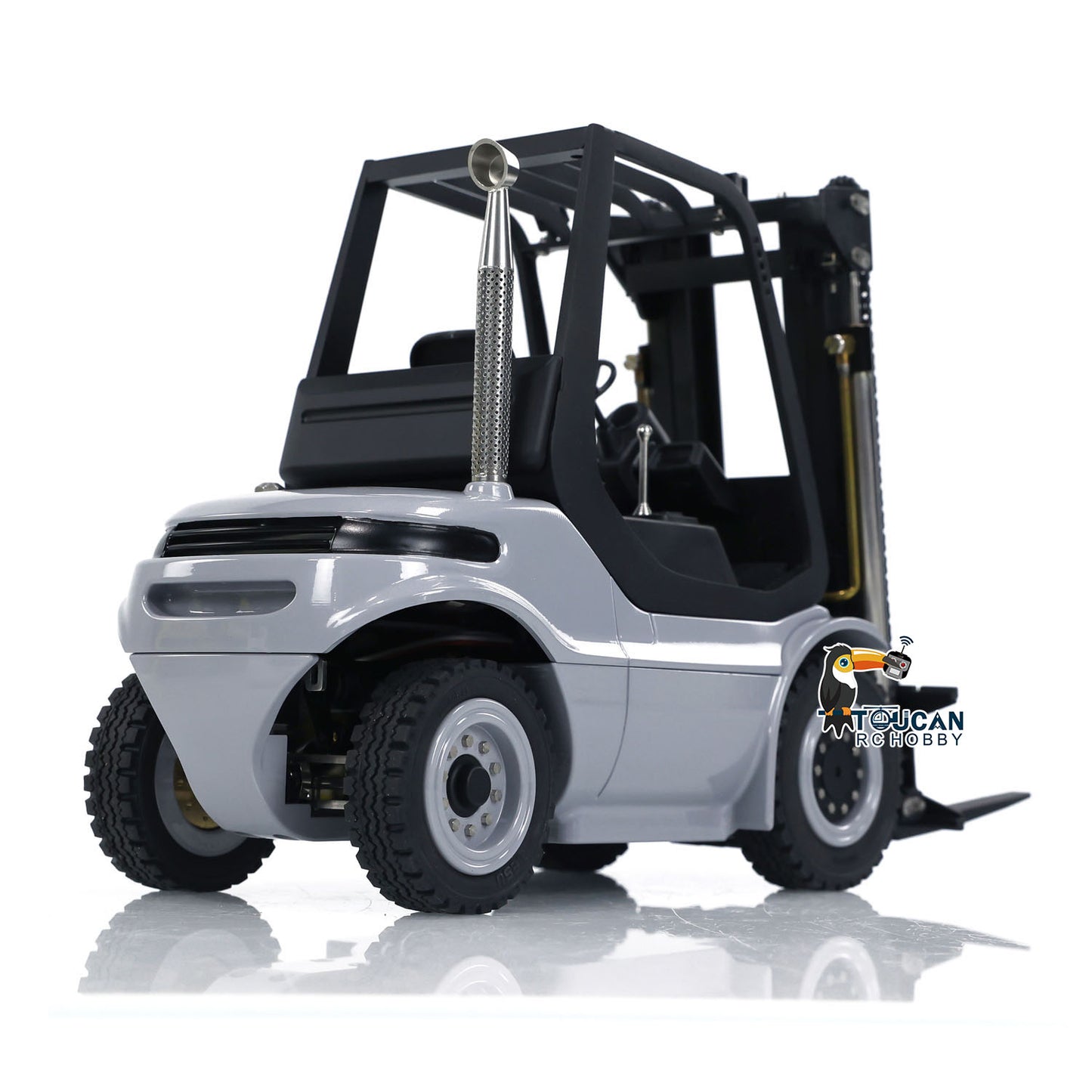 LESU 1/14 Hydraulic RC Forklift Remote Control Fork Lift Truck Transfer Car Model