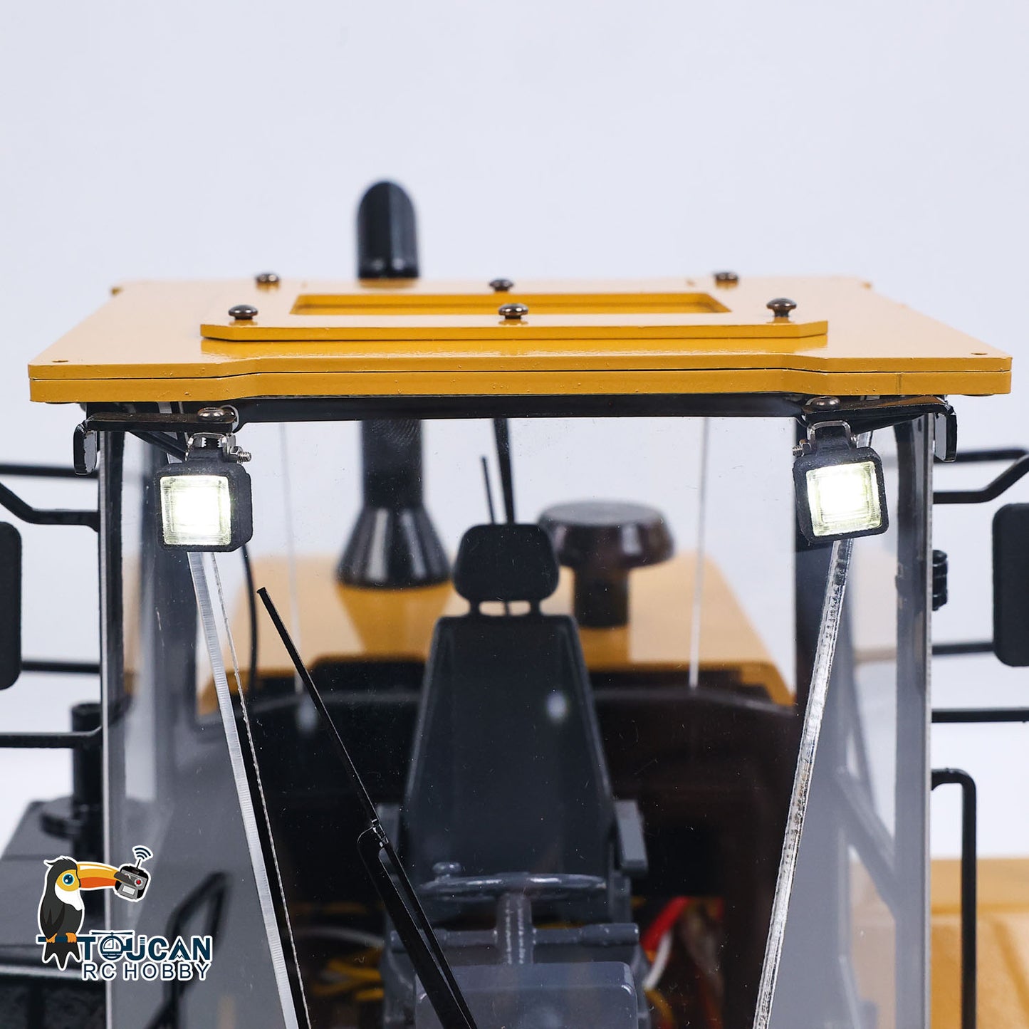 1/12 Metal Remote Control Hydraulic Loader DIM C950 2Speed Grarbox 5CH Valve RC Heavy Machine Model Hobbywing Brushed ESC