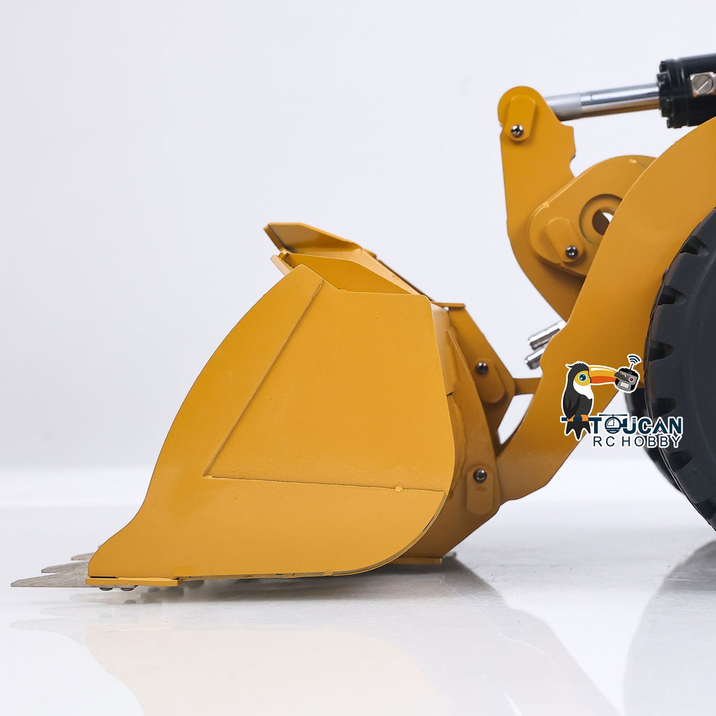 1/12 Metal Remote Control Hydraulic Loader DIM C950 2Speed Grarbox 5CH Valve RC Heavy Machine Model Hobbywing Brushed ESC