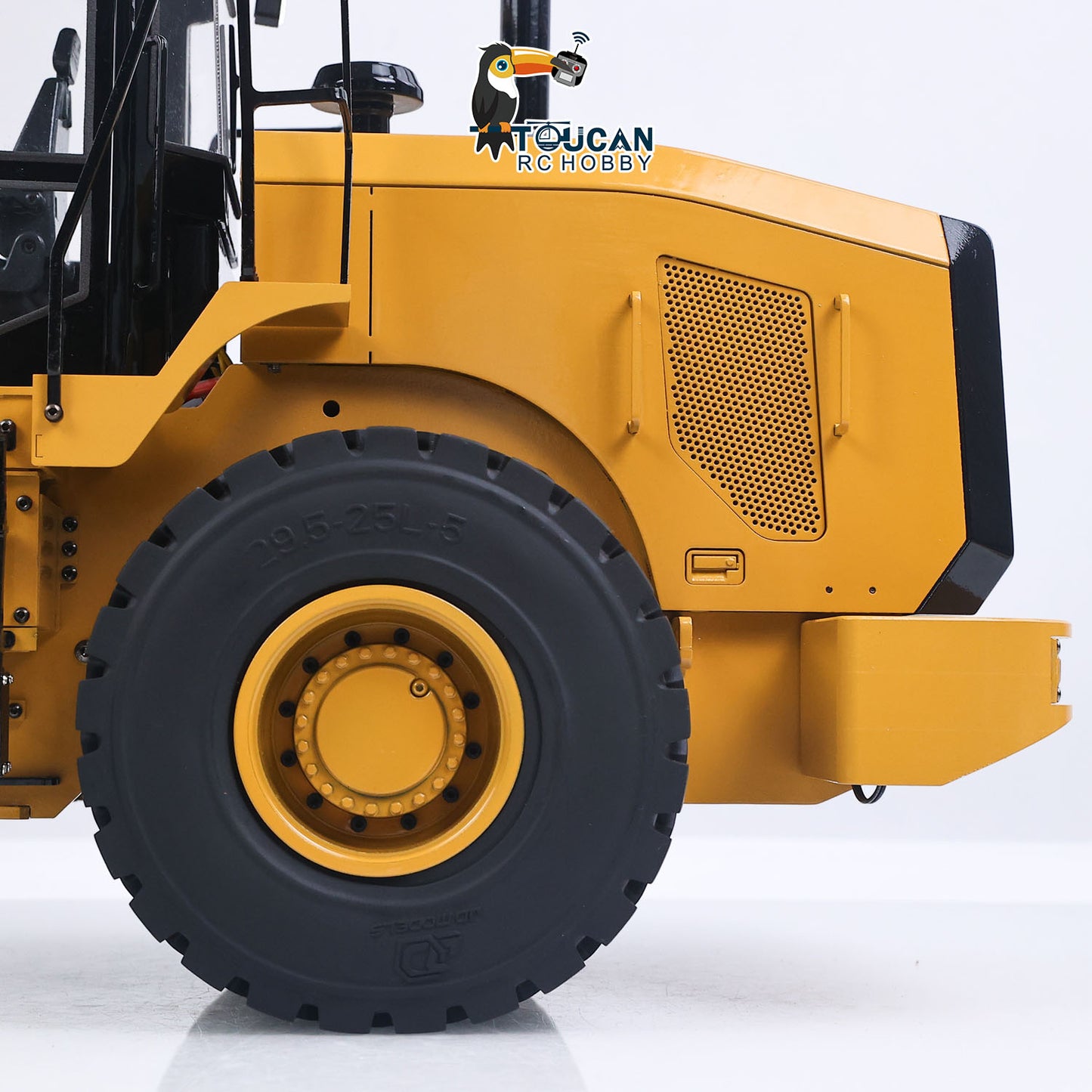 1/12 Metal Remote Control Hydraulic Loader DIM C950 2Speed Grarbox 5CH Valve RC Heavy Machine Model Hobbywing Brushed ESC