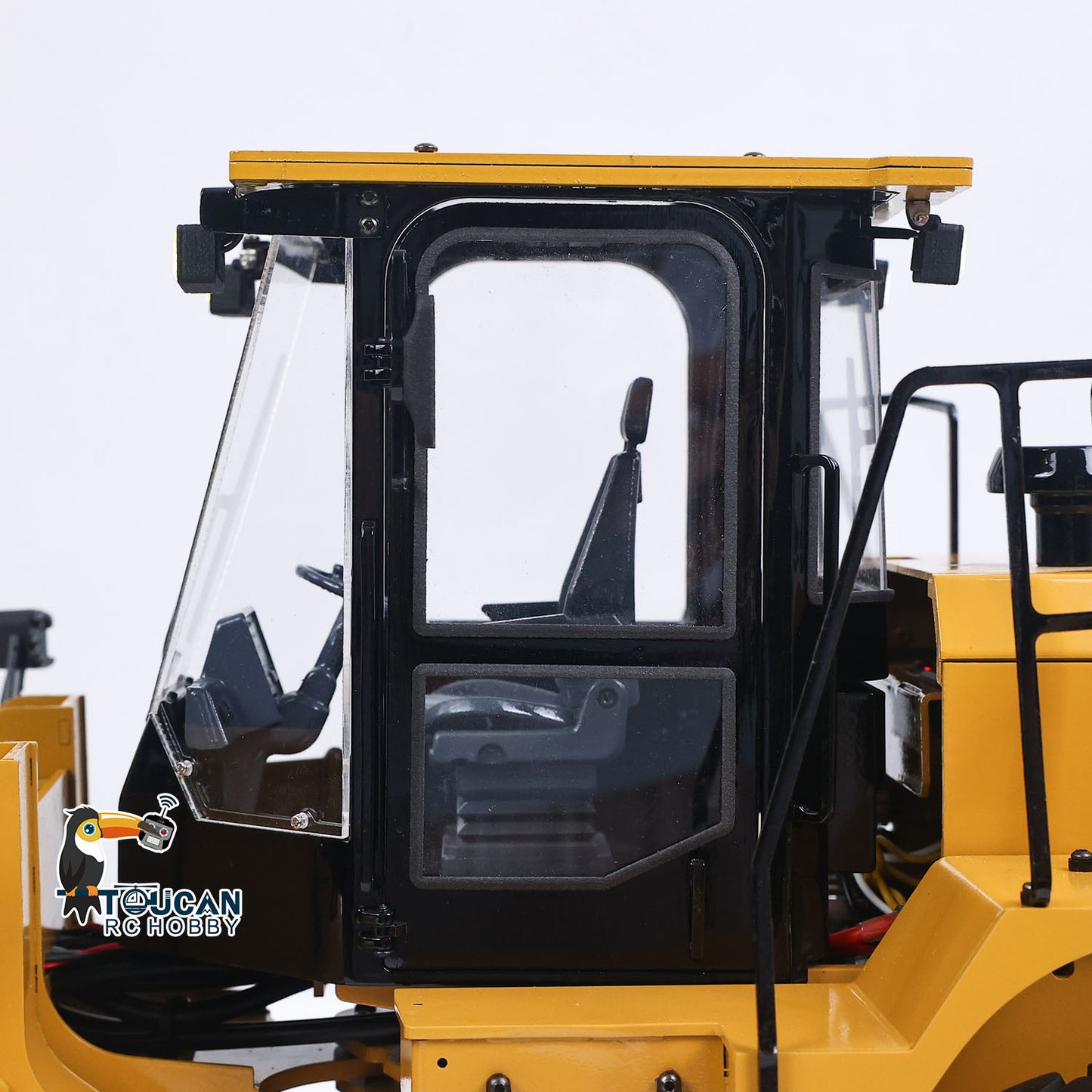 1/12 Metal Remote Control Hydraulic Loader DIM C950 2Speed Grarbox 5CH Valve RC Heavy Machine Model Hobbywing Brushed ESC