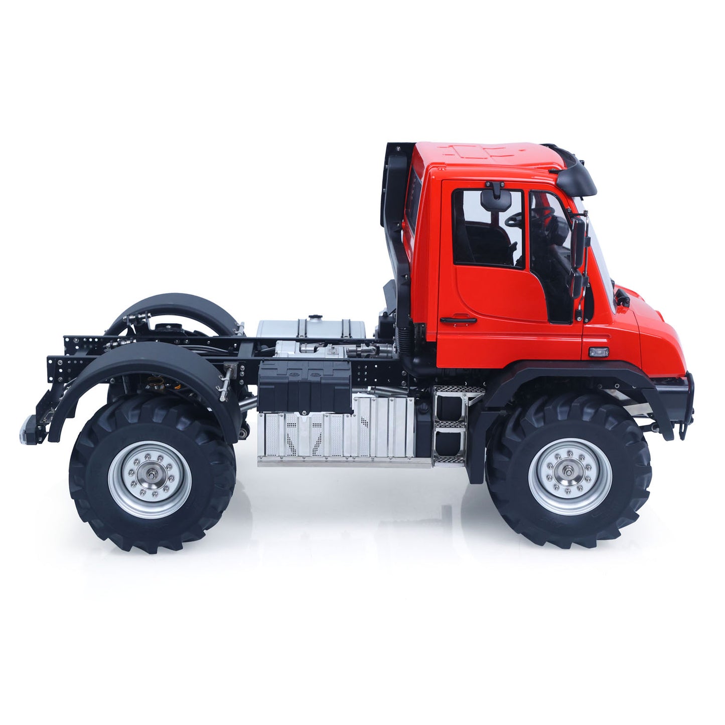 RTR 4X4 1/14 Remote Control Rock Crawler U535 Lite RC Off Road Vehicle 2Speed Transmission Metal Chassis Differential Locks Lights Sounds Battery
