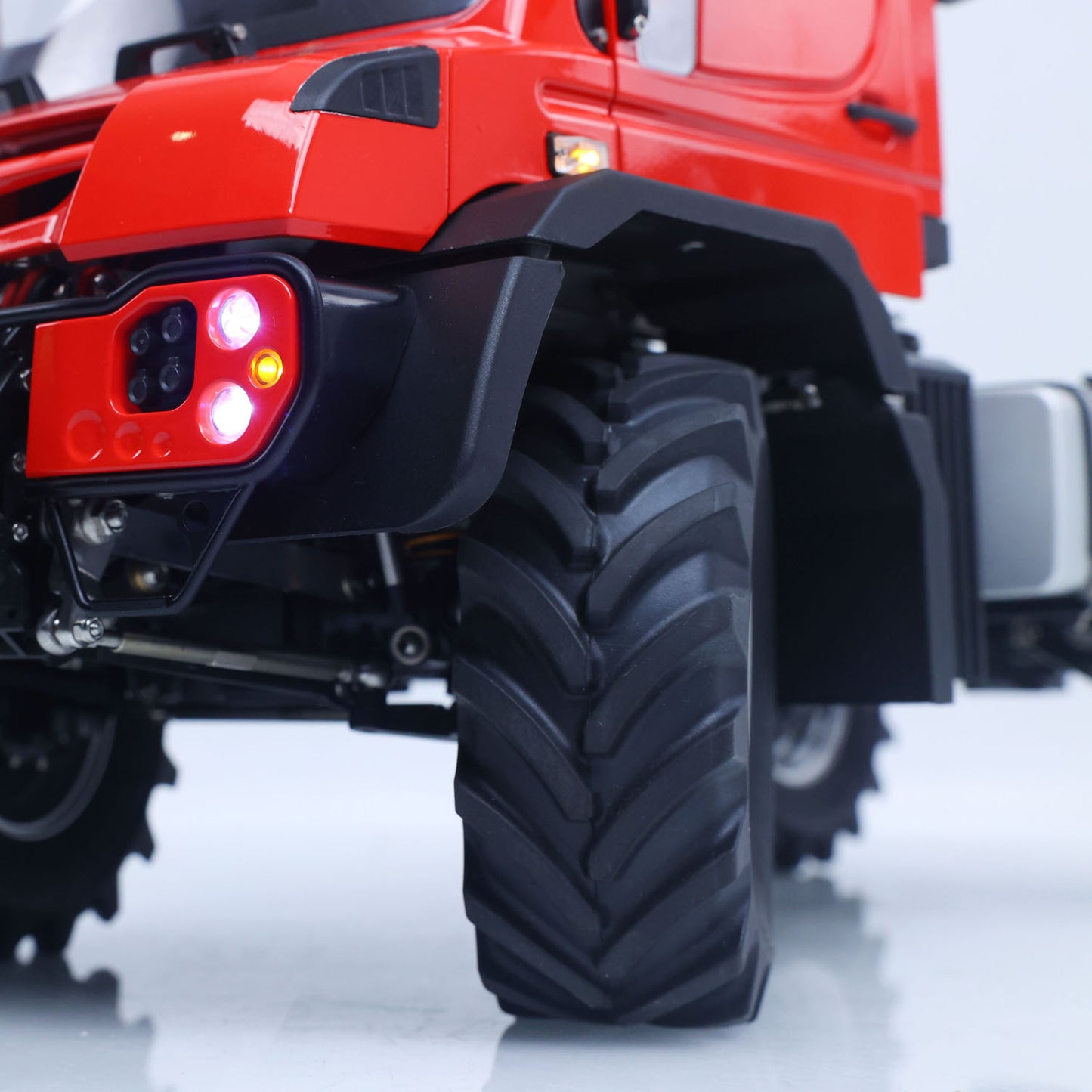RTR 4X4 1/14 Remote Control Rock Crawler U535 Lite RC Off Road Vehicle 2Speed Transmission Metal Chassis Differential Locks Lights Sounds Battery