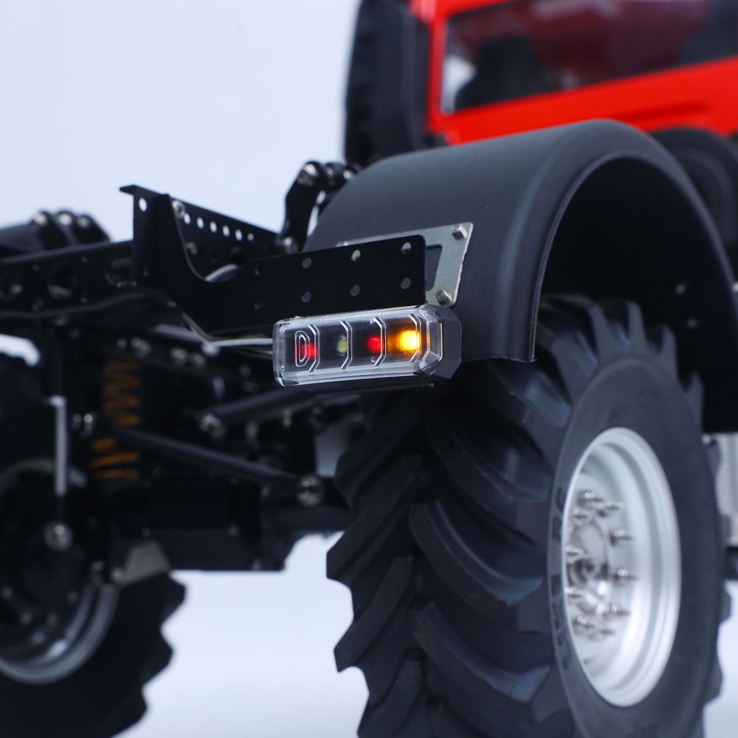 RTR 4X4 1/14 Remote Control Rock Crawler U535 Lite RC Off Road Vehicle 2Speed Transmission Metal Chassis Differential Locks Lights Sounds Battery