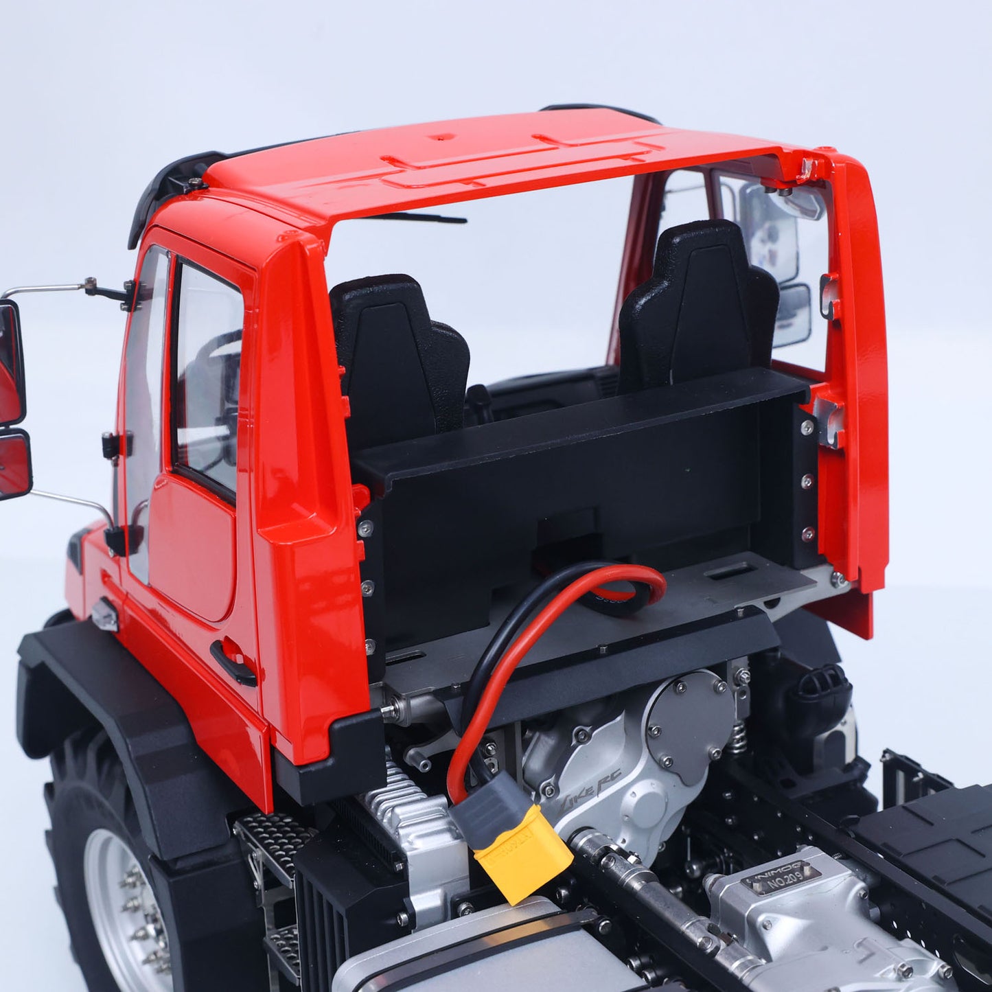 RTR 4X4 1/14 Remote Control Rock Crawler U535 Lite RC Off Road Vehicle 2Speed Transmission Metal Chassis Differential Locks Lights Sounds Battery