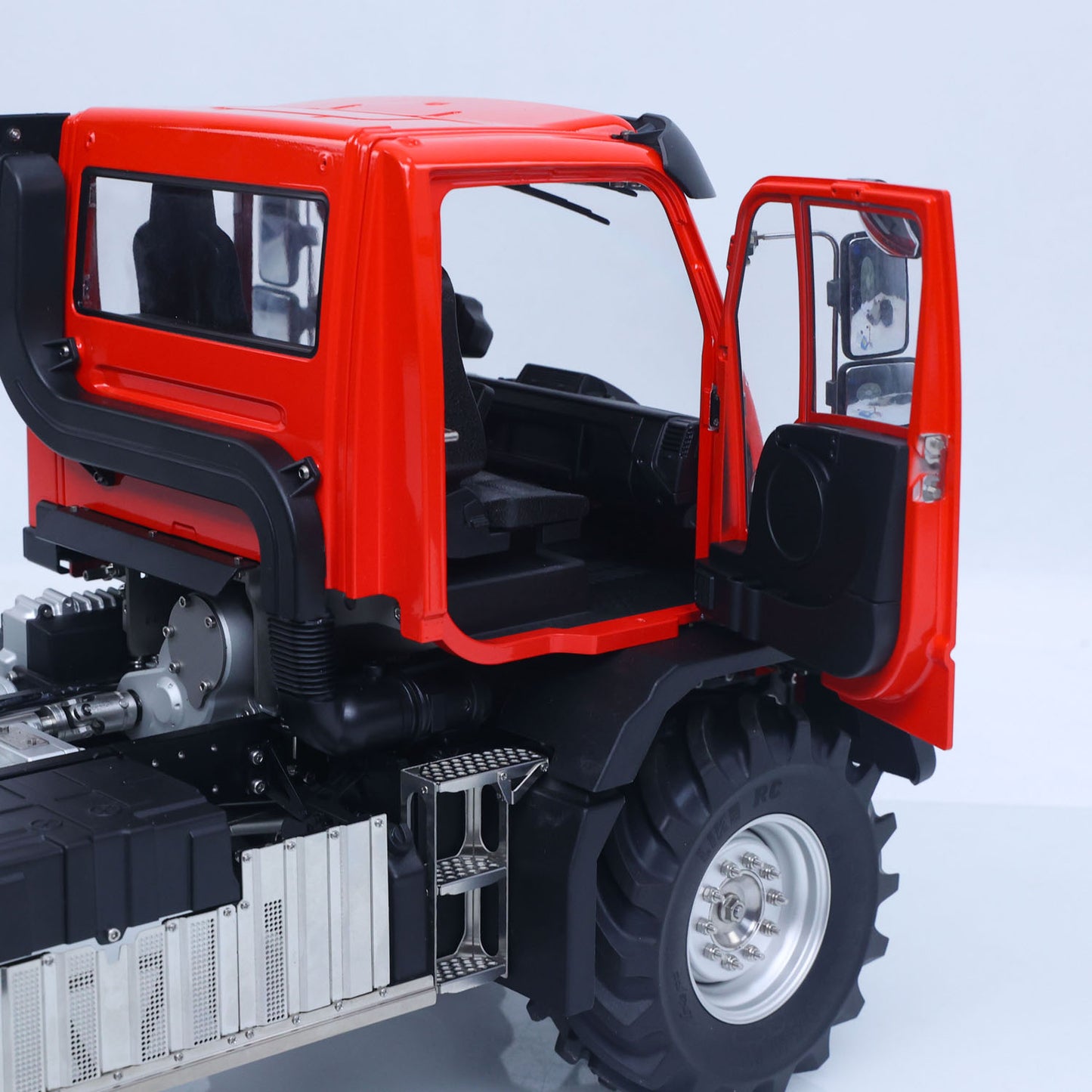 RTR 4X4 1/14 Remote Control Rock Crawler U535 Lite RC Off Road Vehicle 2Speed Transmission Metal Chassis Differential Locks Lights Sounds Battery