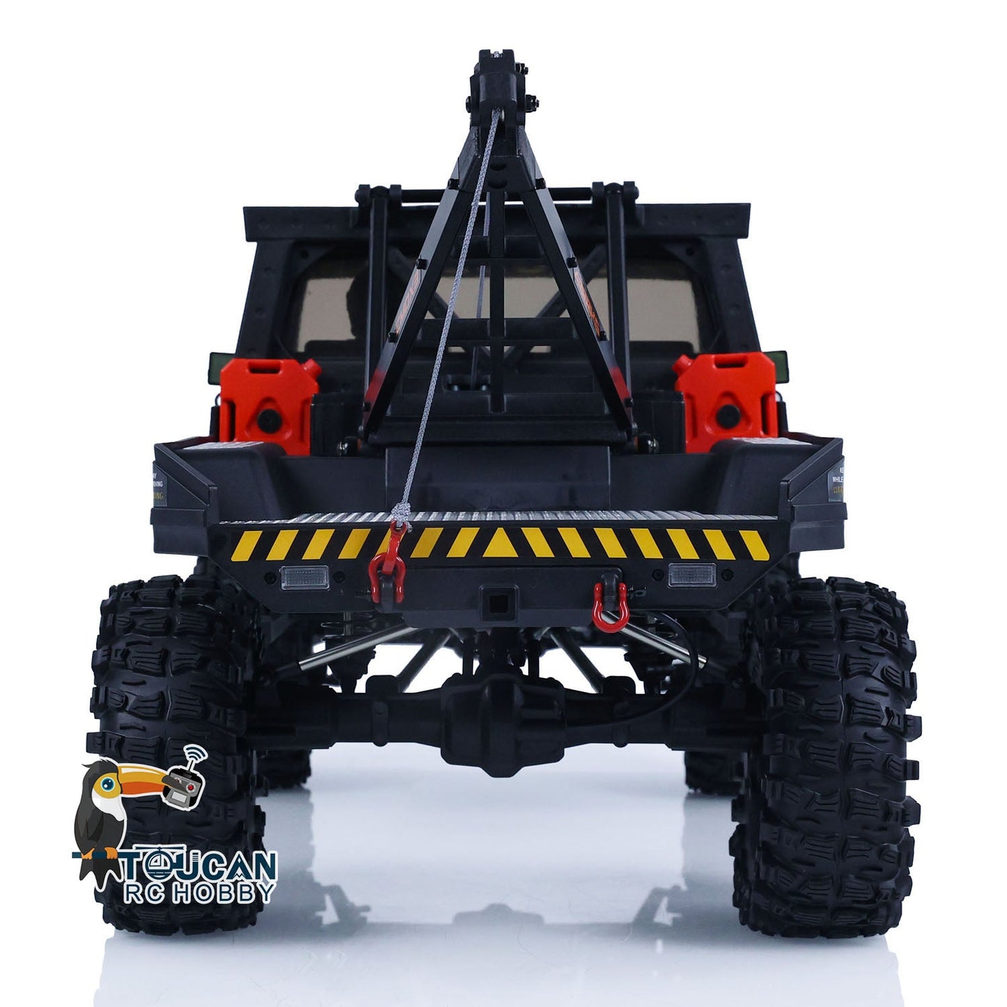 CORSSRC 1/8 4WD EMO X3 RC Towing Rescue Car 4x4 Remote Control Crawler Vehicle Hobby Model PNP Version Assembled Painted