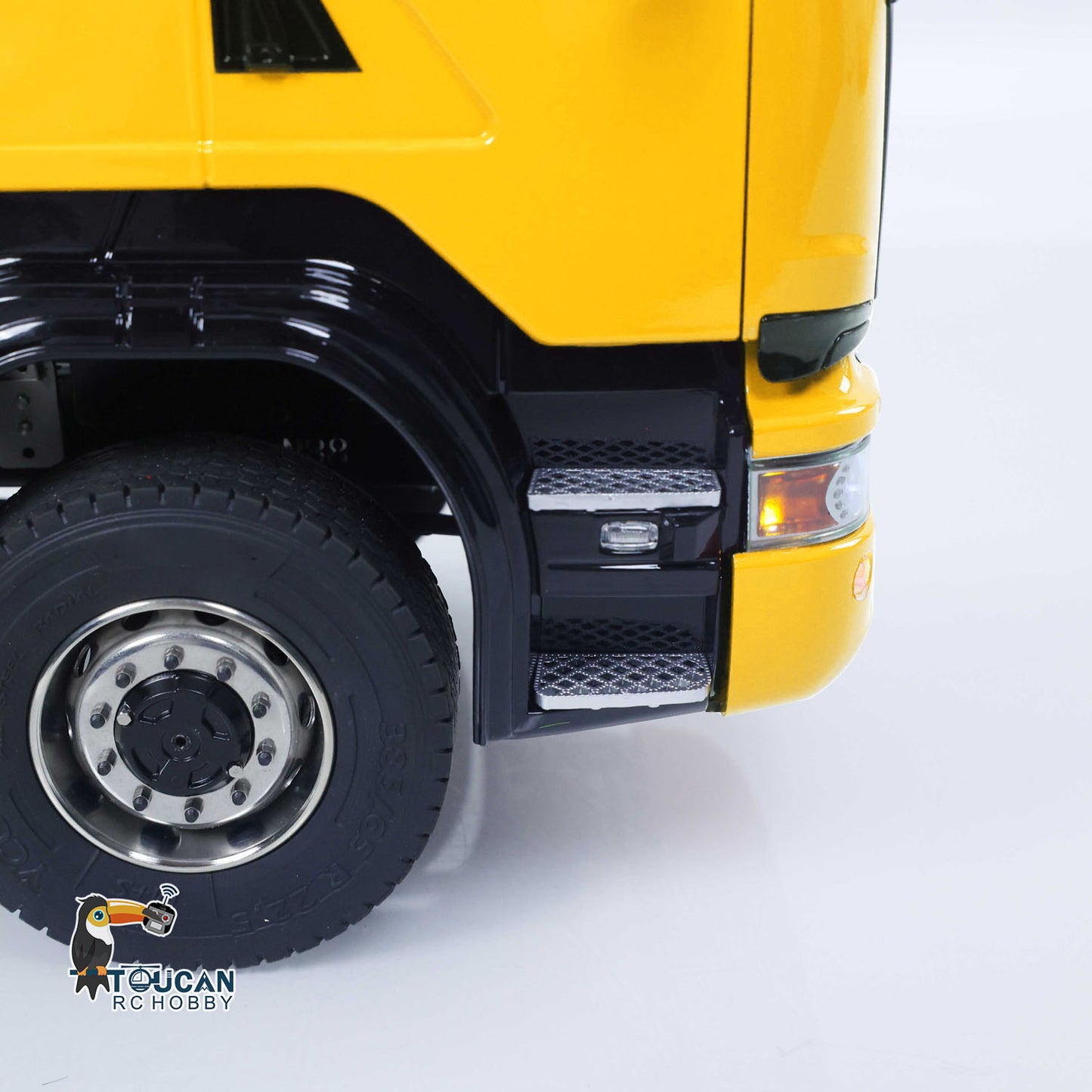 1/14 Hydraulic RC Roll On Off Dump Truck 8x8 3Speed Gearbox Remote Control Full Tipper SC 770S Axle Locks Metal Shafts