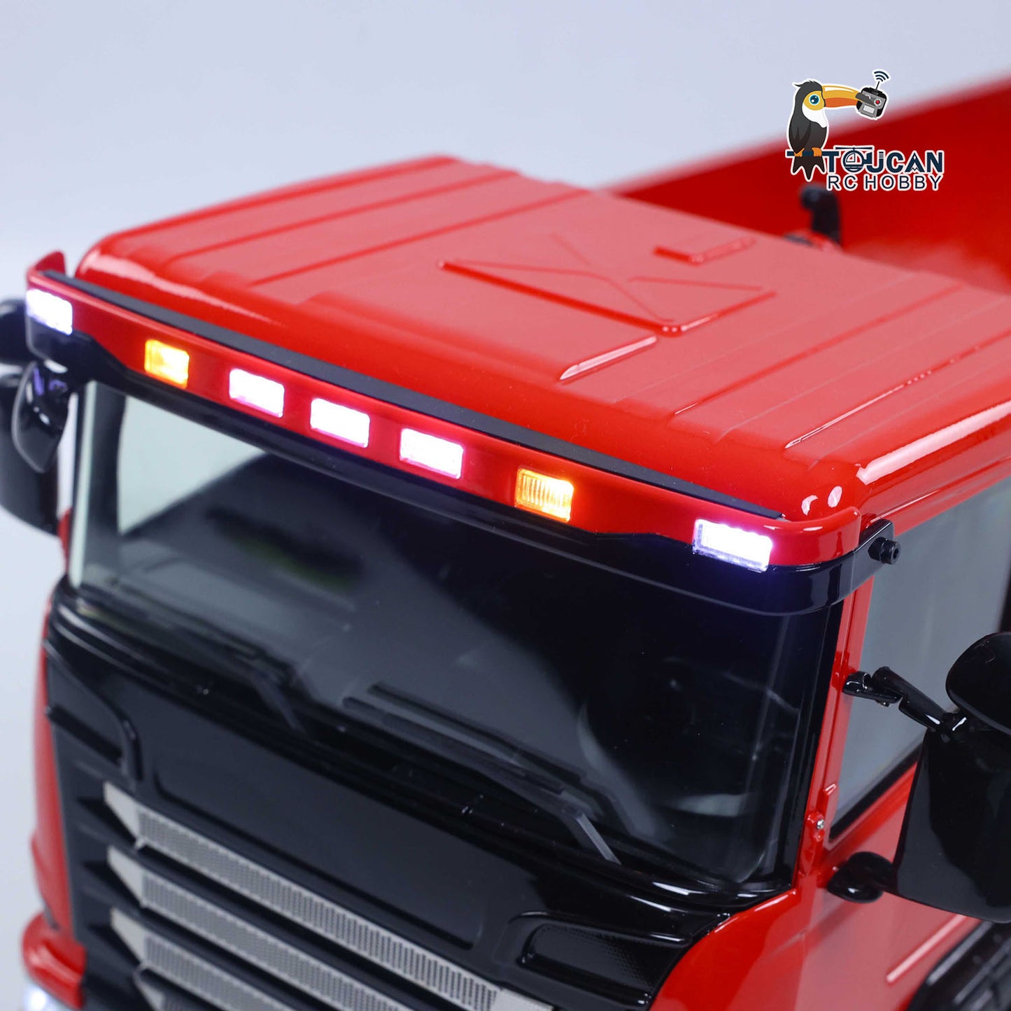 1/14 Hydraulic RC Roll On Off Dump Truck 8x8 3Speed Gearbox Remote Control Full Tipper SC 770S Axle Locks Metal Shafts