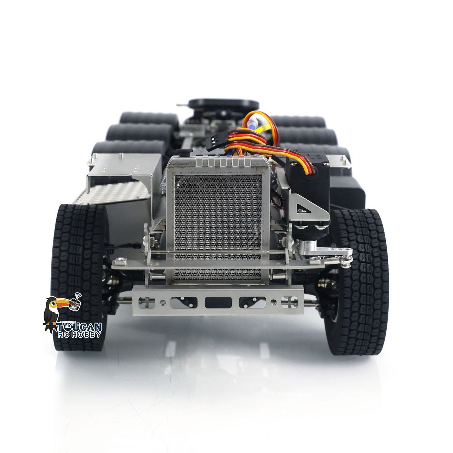 1/14 8x8 10x10 770S Metal Chassis for RC Tractor Remote Controlled Truck Model with 3-speed Transmission Differential Lock Axles