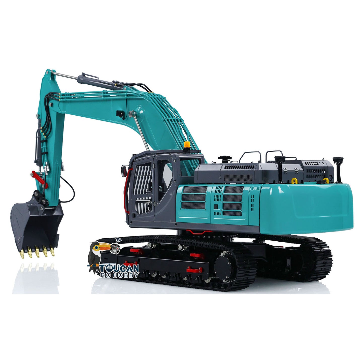 LESU AOUE-SK500 1/14 RC Hydraulic Excavator RTR Radio Control Construction Cars Ready to Run Simulation Model DIY Smoke Unit