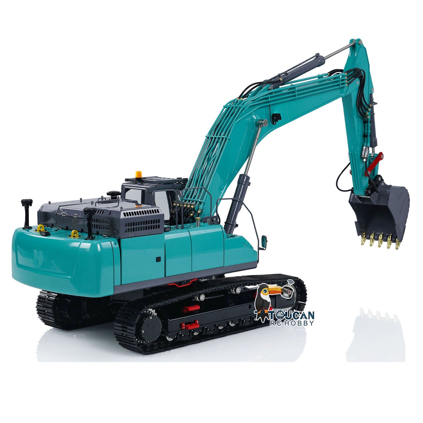 LESU AOUE-SK500 1/14 RC Hydraulic Excavator RTR Radio Control Construction Cars Ready to Run Simulation Model DIY Smoke Unit