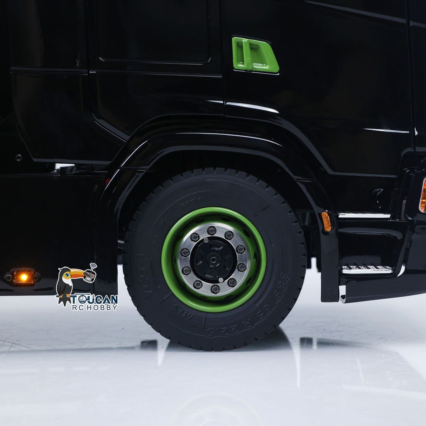 Fast Shipping Metal 6x6 1/14 Hydraulic RC Roll Off Dumper Truck Rear Axle Lifting Steering Car