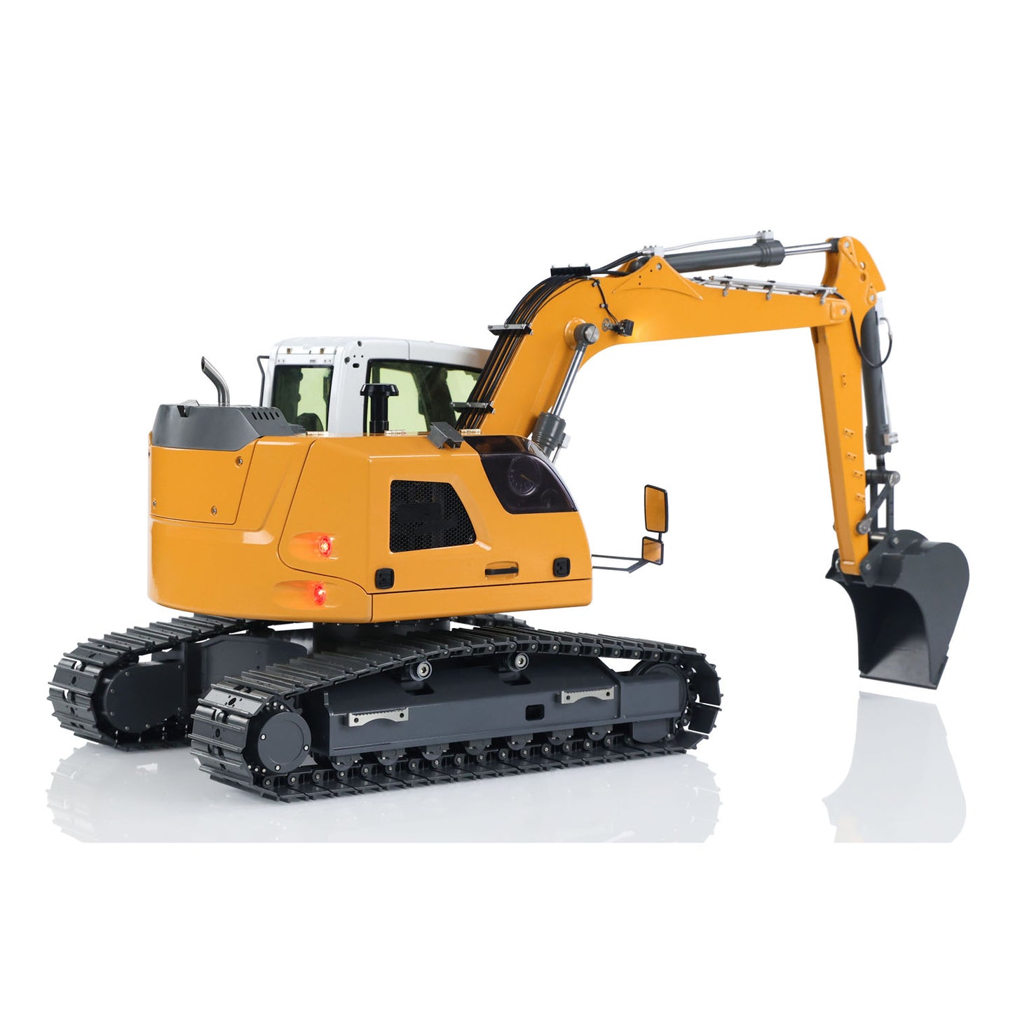 US STOCK 1/14 RC Hydraulic Excavator R920 JDM-208 Metal Remote Control Digger Model Sound