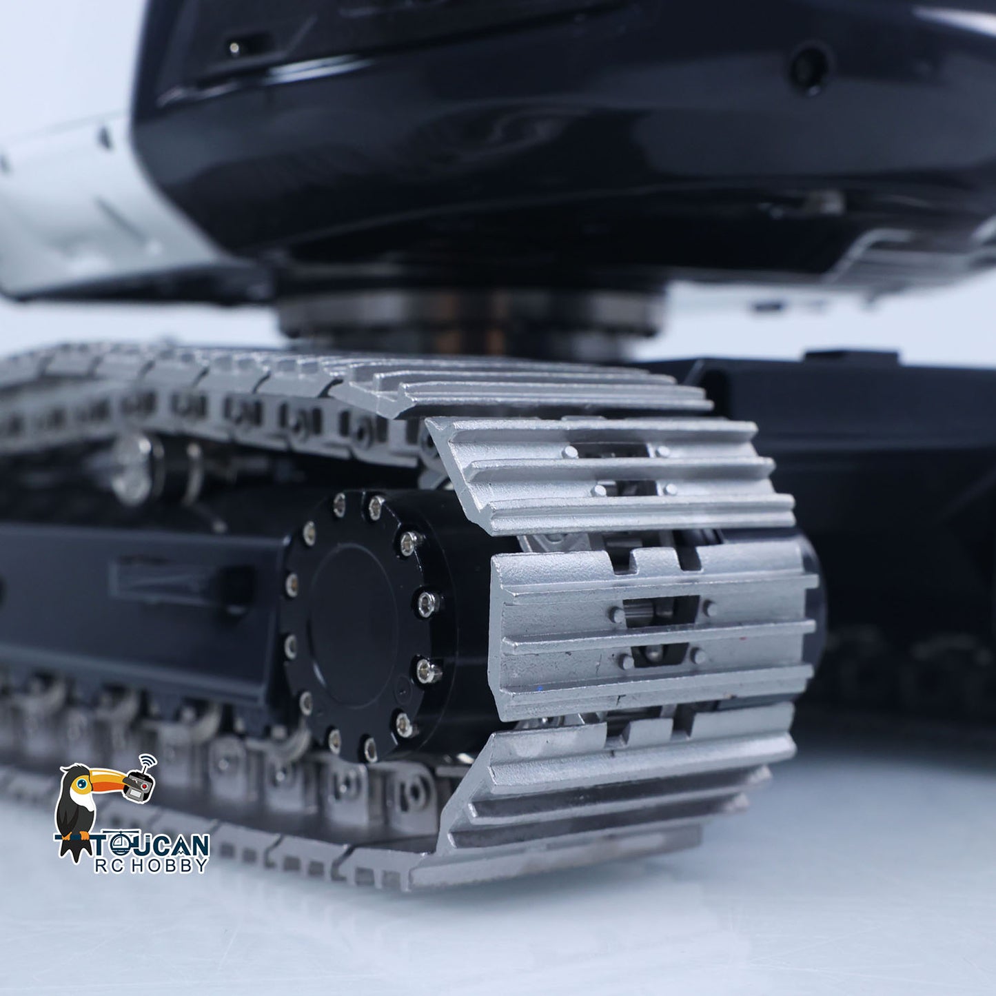 In Stock LESU 1/14 Metal RC Hydraulic Excavator MC15 4Arms Remote Control Digger 15MC 9 Valves Dual Pumps Light Sound PL18EV Lite