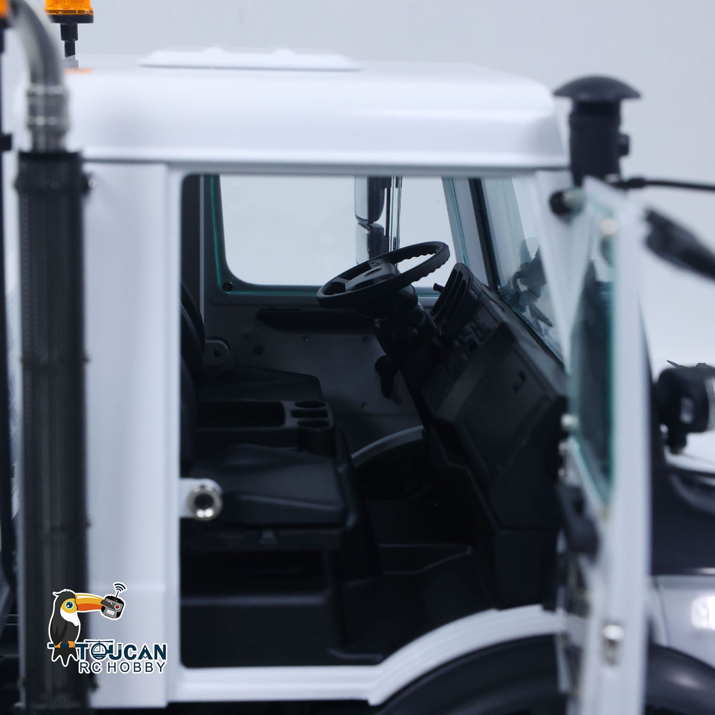 U4023 LESU 4WD 1/14 Remote Control Off Road Car Metal RC ATV Light Truck Model Differential Locks Wheel Hub Reduction No Battery