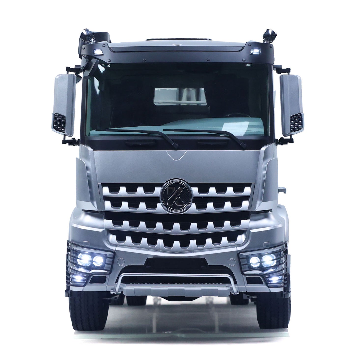 Fast Shipping Kabolite RTR Car 1/14 4X4 RC Tractor Truck 3Axles Electric Lifting Dump Trialer