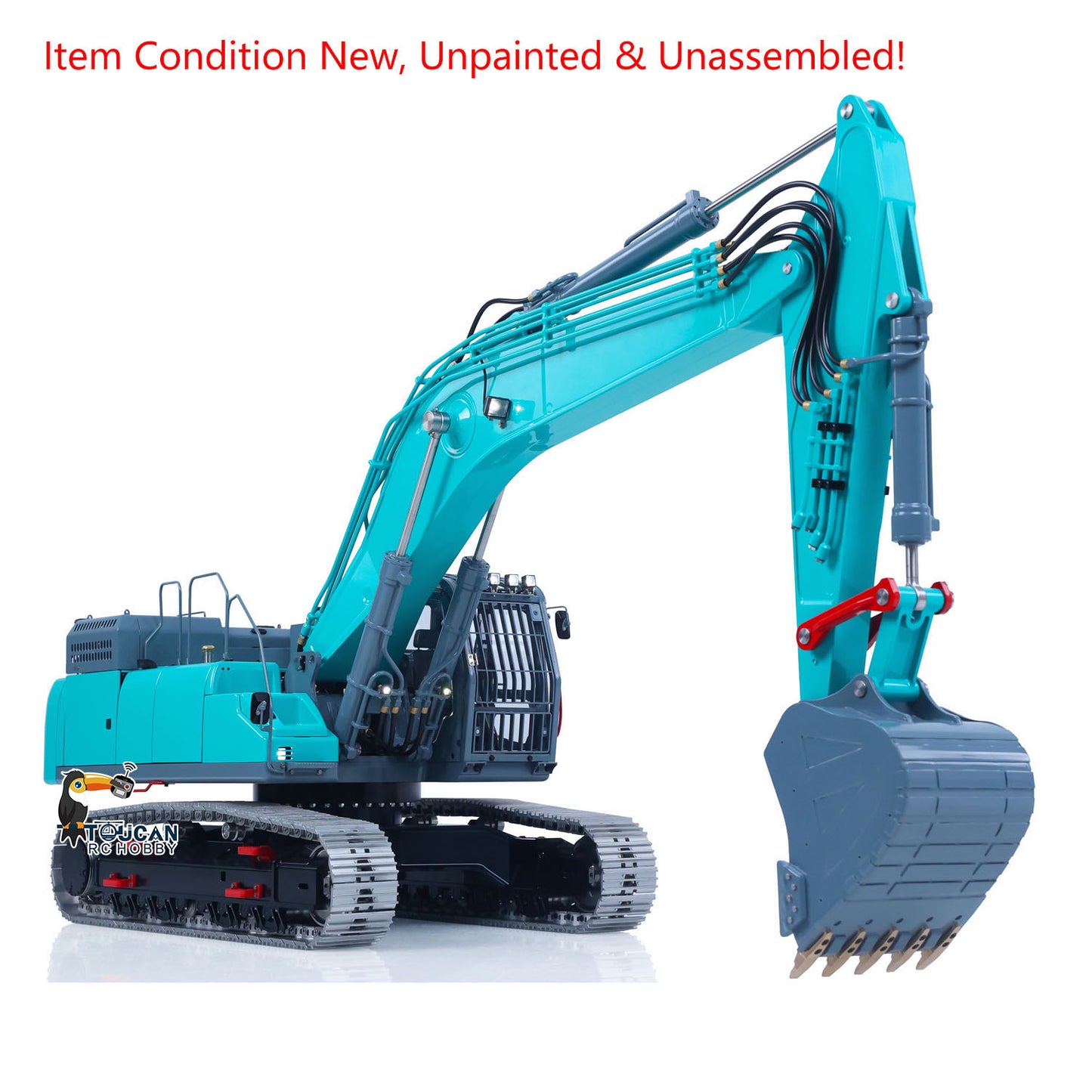 LESU 1/14 RC Metal Hydraulic Excavator SK500 RTR Remote Control Digger Model 6CH Valve 3MAP Pump Relief Valve PL18EV Lite Radio