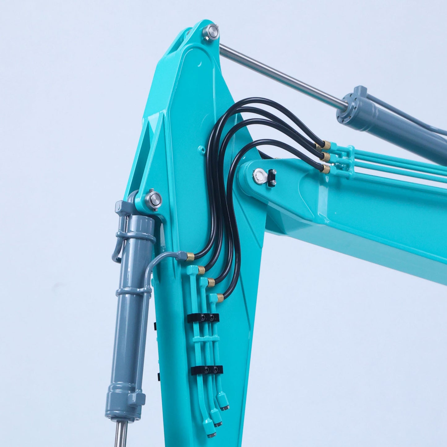 LESU 1/14 RC Metal Hydraulic Excavator SK500 RTR Remote Control Digger Model 6CH Valve 3MAP Pump Relief Valve PL18EV Lite Radio