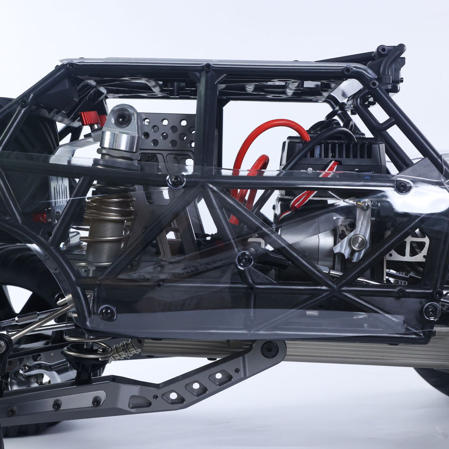249KM/H High Speed 1/5 RC Off Road Car GR1 Pro Electric Model PNP 2Speed Remote Control Rock Crawler Metal Chassis Rear Axle Locks Battery