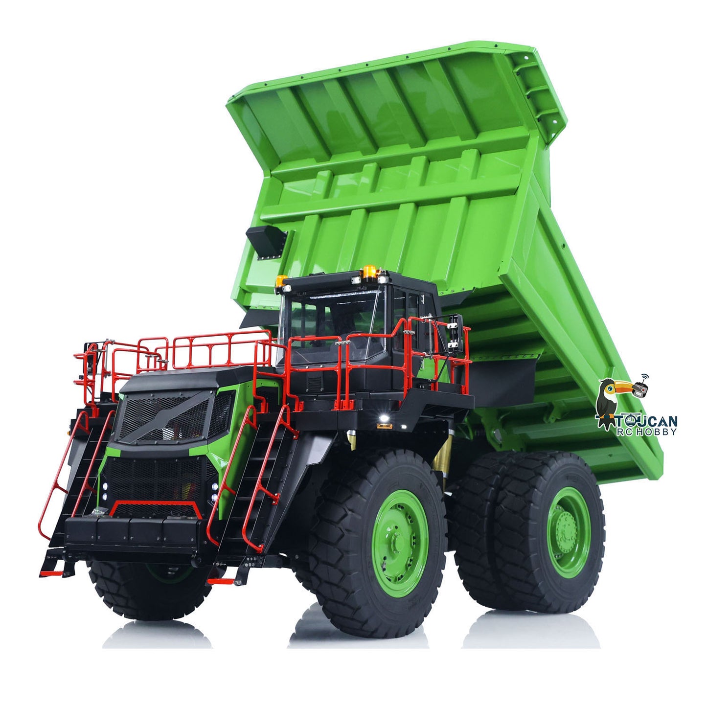 LESU 1/16 Metal Hydraulic RC Mine Truck Mining Tipper Aoue R100E RTR Construction Vehicles PL18EV Lite Radio Control Dumper Car