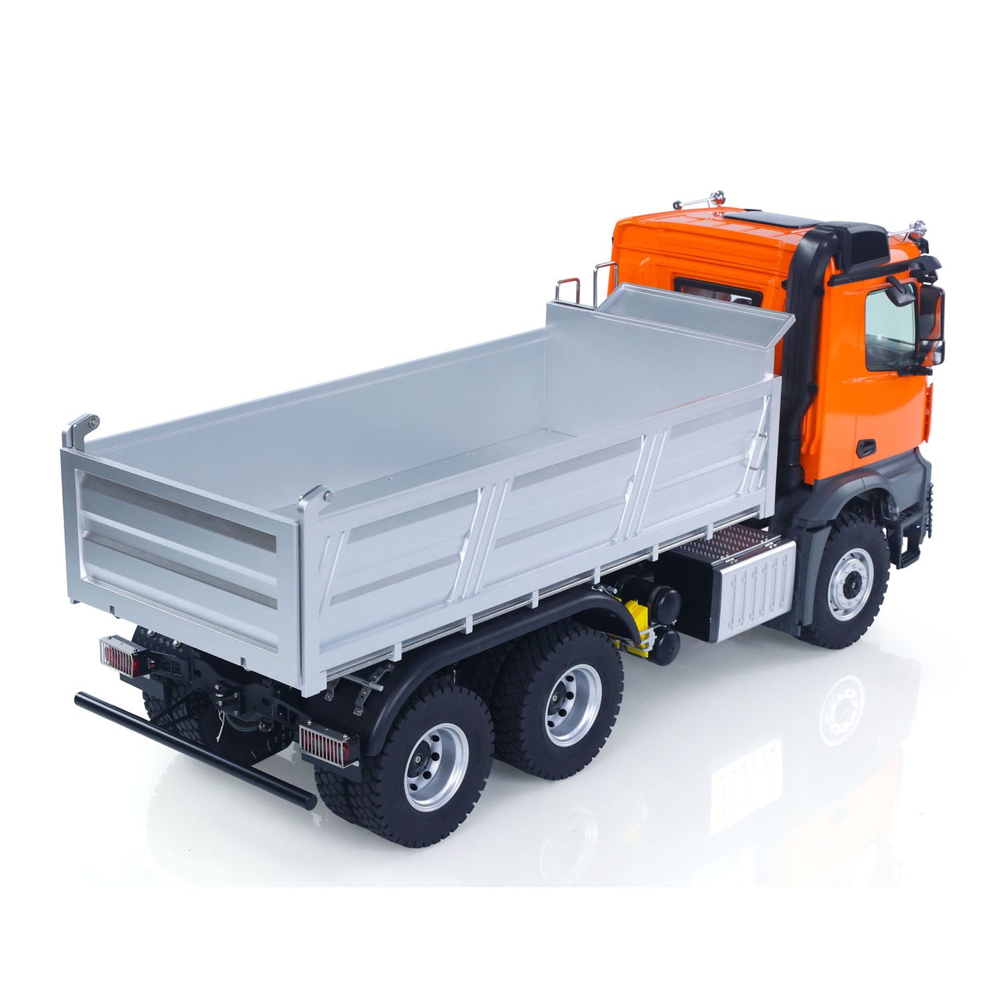 New 2.4G RC Electric Lifting Dumper 5702 Model 1:14 6x6 Remote Control Tipper Lifting Rod Vehicle Sound Light Motor RTR Car Toy