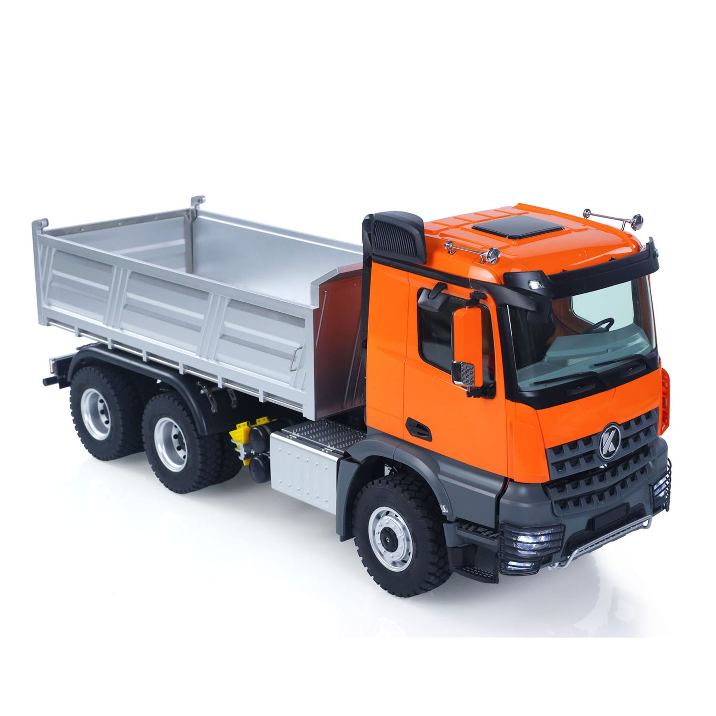 New 2.4G RC Electric Lifting Dumper 5702 Model 1:14 6x6 Remote Control Tipper Lifting Rod Vehicle Sound Light Motor RTR Car Toy