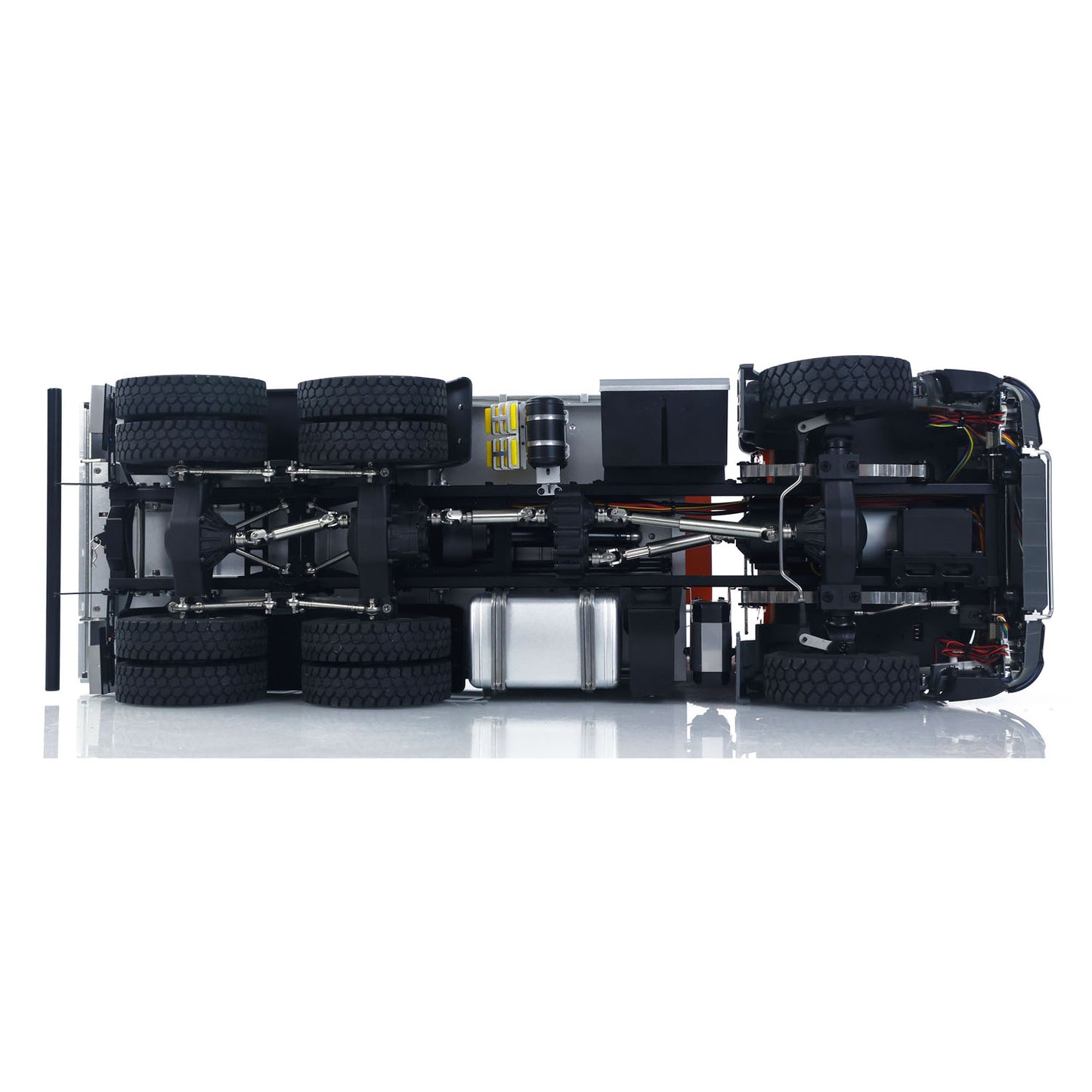 New 2.4G RC Electric Lifting Dumper 5702 Model 1:14 6x6 Remote Control Tipper Lifting Rod Vehicle Sound Light Motor RTR Car Toy