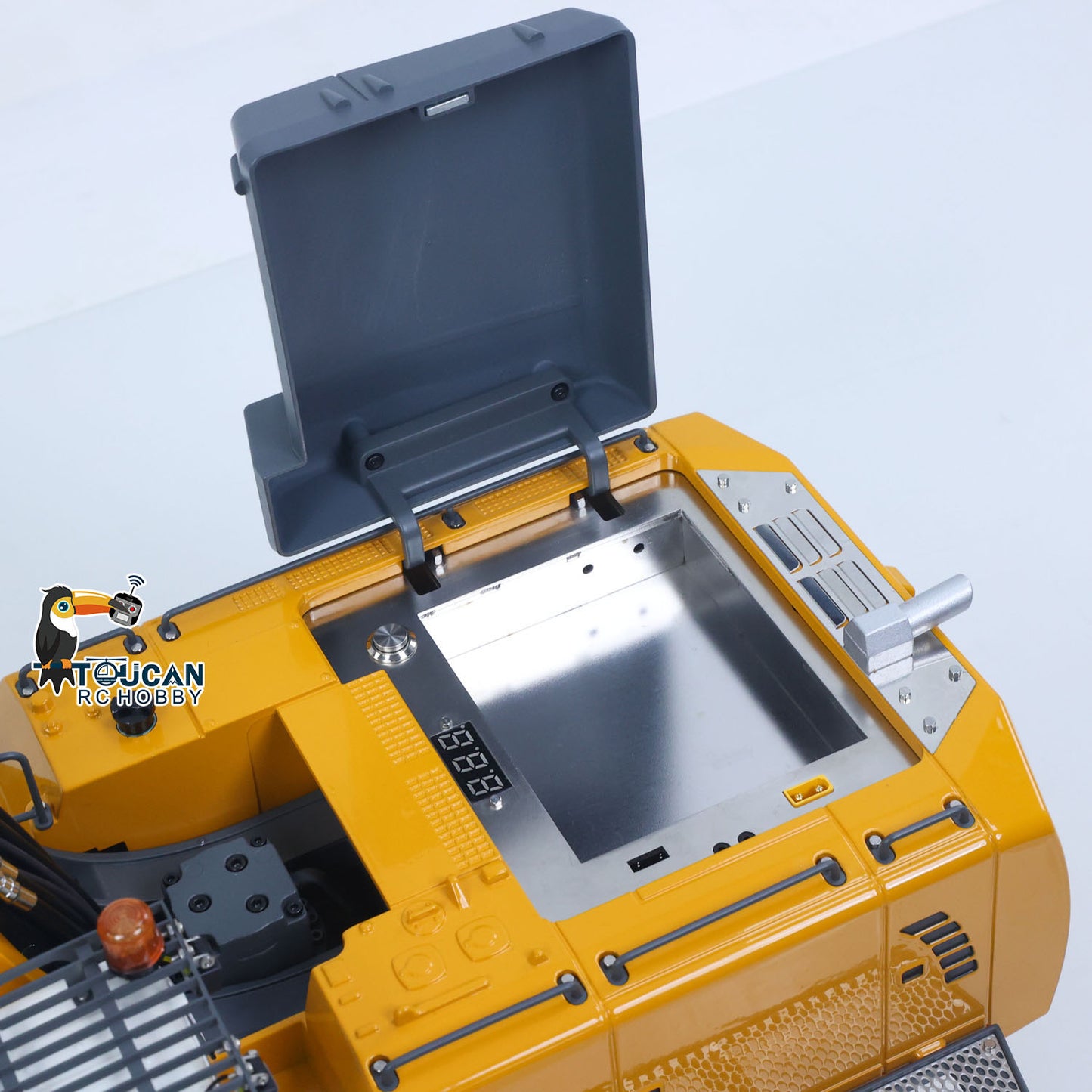 US STOCK KABOLITE 1/18 K962 100S Remote Control Hydraulic Excavator RC Digger Electric Claw Ripper Hammer Construction Car Machine Toys