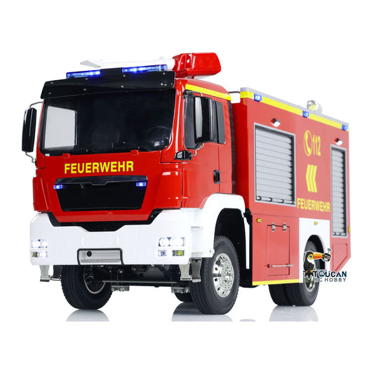 4x2 RC Fire Fighting Truck 1:14 3-speed Transmission Radio Control Fire Vehicles