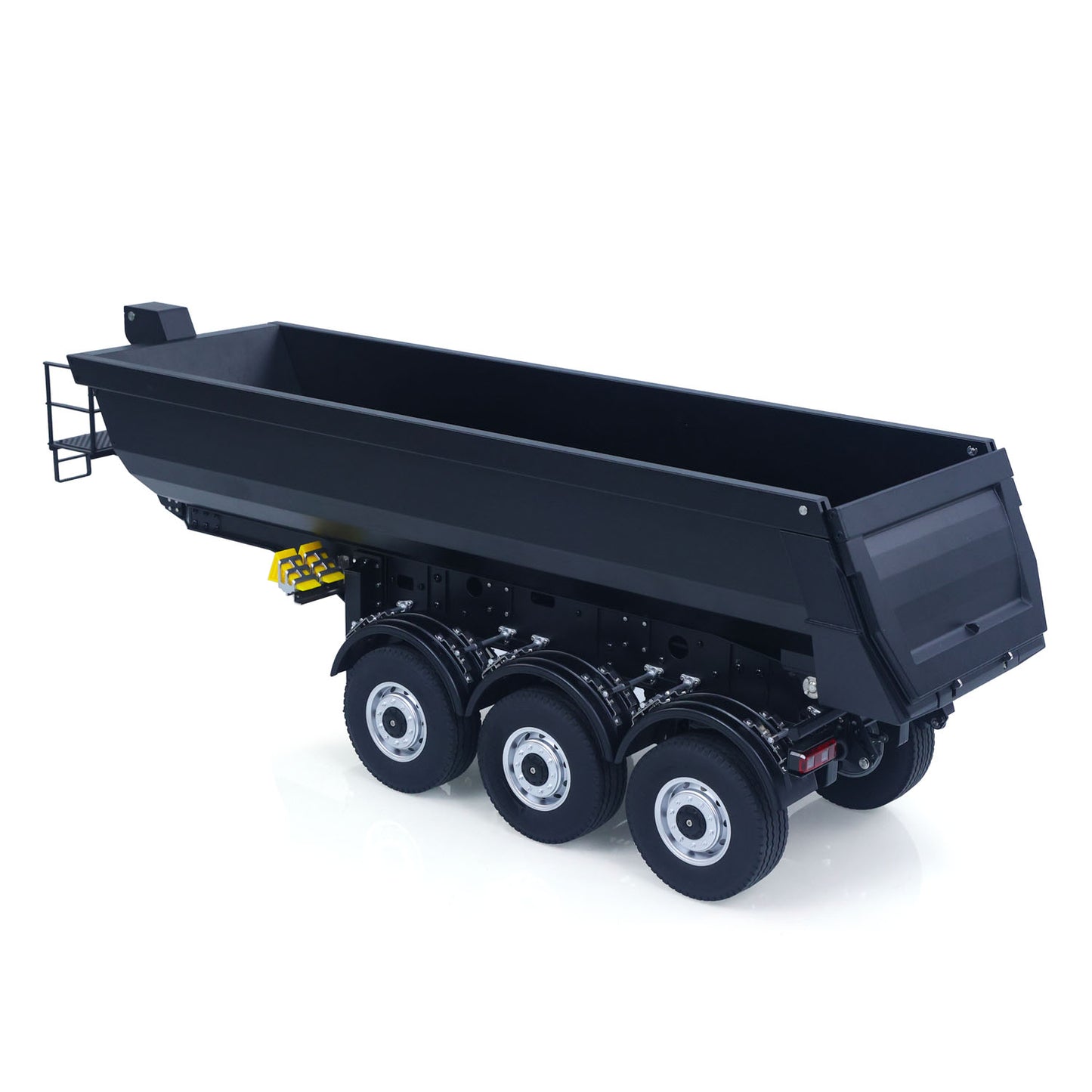 Fast Shipping Kabolite 1/14 Metal Remote Control 3Axles Electric Lifting Semi Trailer Dumper for RC Tractor Truck 770S 100 Battery Charger