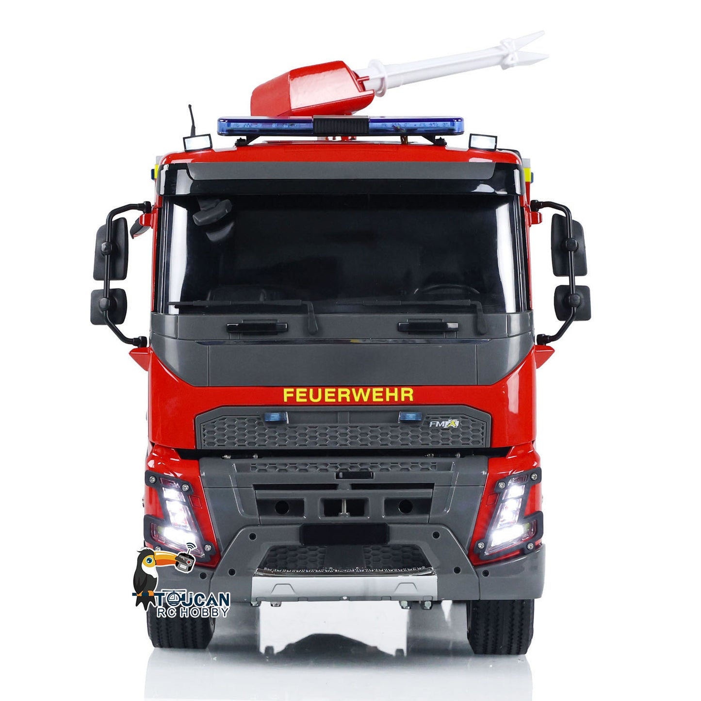 1/14 RC Fire Vehicle 4x2 Electric Car Remote Control Fire Fighting Truck Model