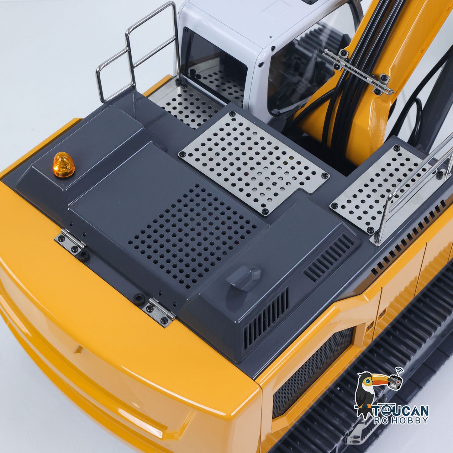 US STOCK LR945 1/14 RC Hydraulic Excavator RTR Metal Radio Control Construction Vehicles
