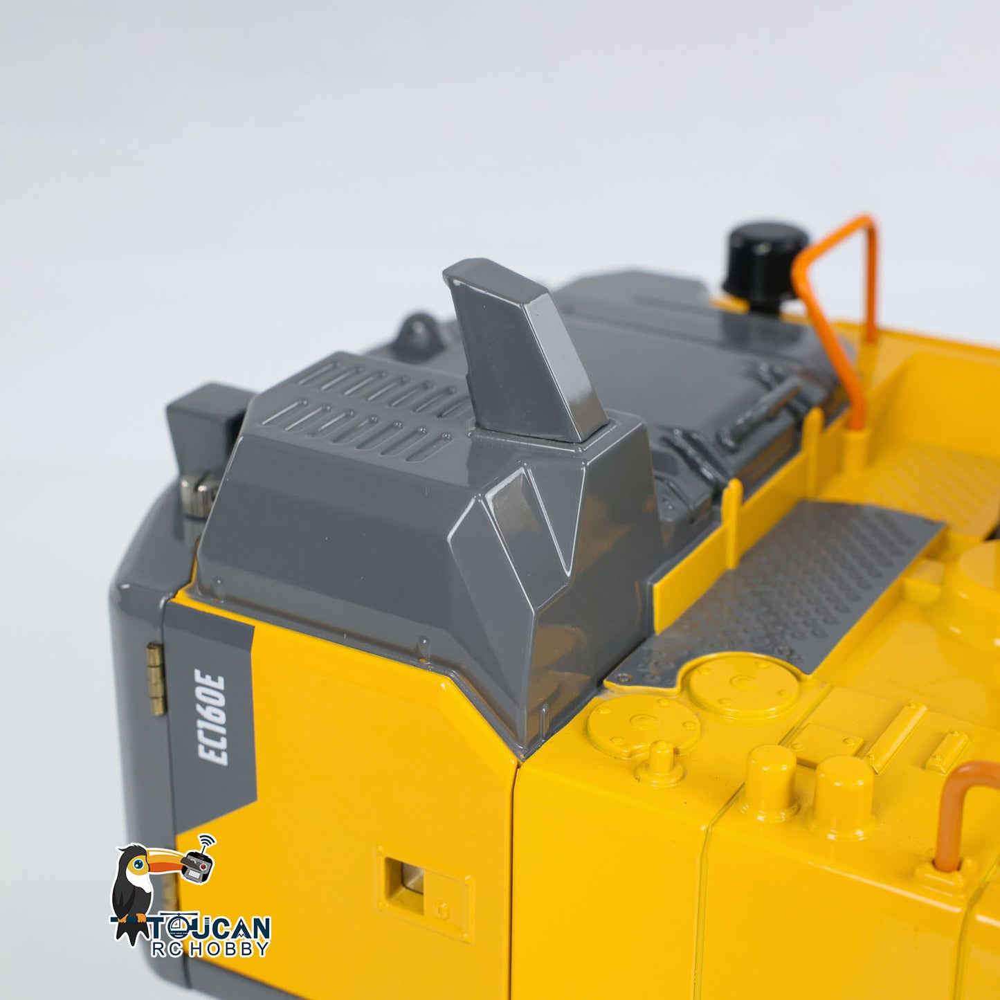 GER STOCK Second Hand 1:14 RC Hydraulic 3 Arms Excavator EC160E Metal Remote Control Diggers Model