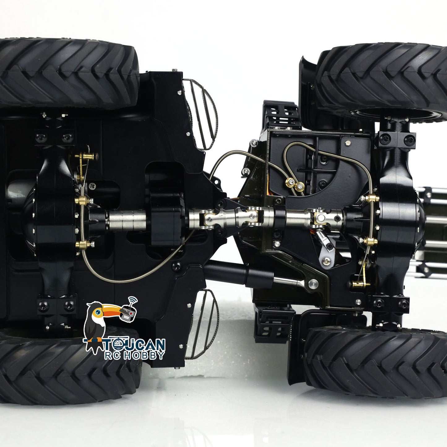 1:14 LESU RTR RC Hydraulic Telescopic Arm Loader AT1050 Fork Lift Truck Model Assembled and Painted 478*165*221