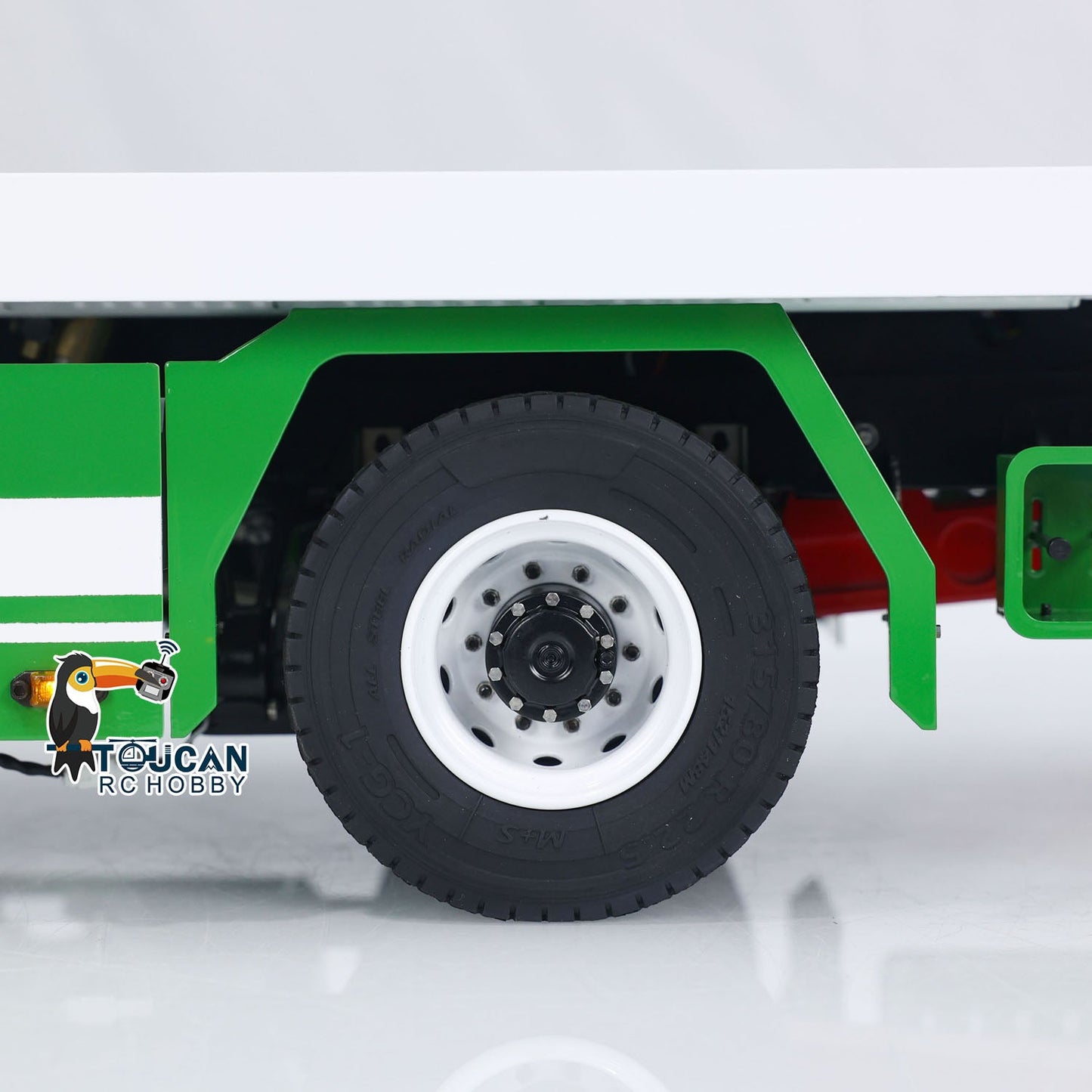 1:14 4X4 JDM RC Hydraulic Tow Truck Remote Control Flatbed Wrecker Car 728*218.5*277.5mm Customized Painting 3-Speed Transmission