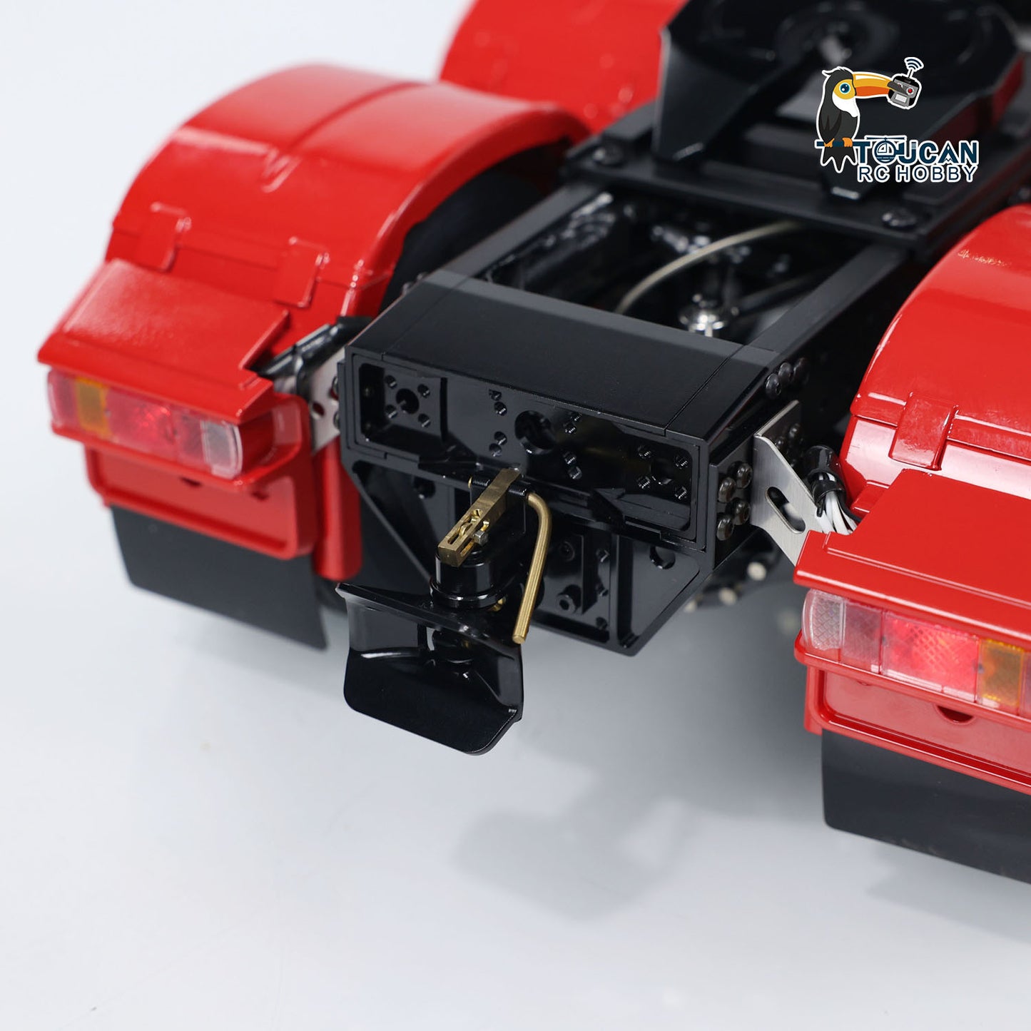 1/14 8X8 RC Tractor Truck TOUCAN Metal RTR Remote Control Car 2-speed Transmission Assembled and Painted with Light Sound System