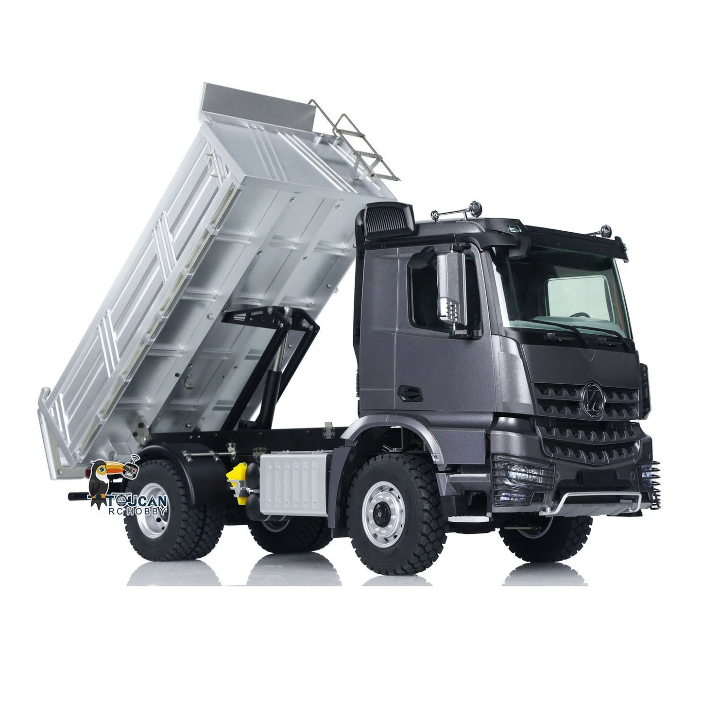 LAST ONE Fast Shipping Kabolite 4x4 1/14 RC Dumper Truck 5701 RTR Remote Control Tipper Car 2-speed