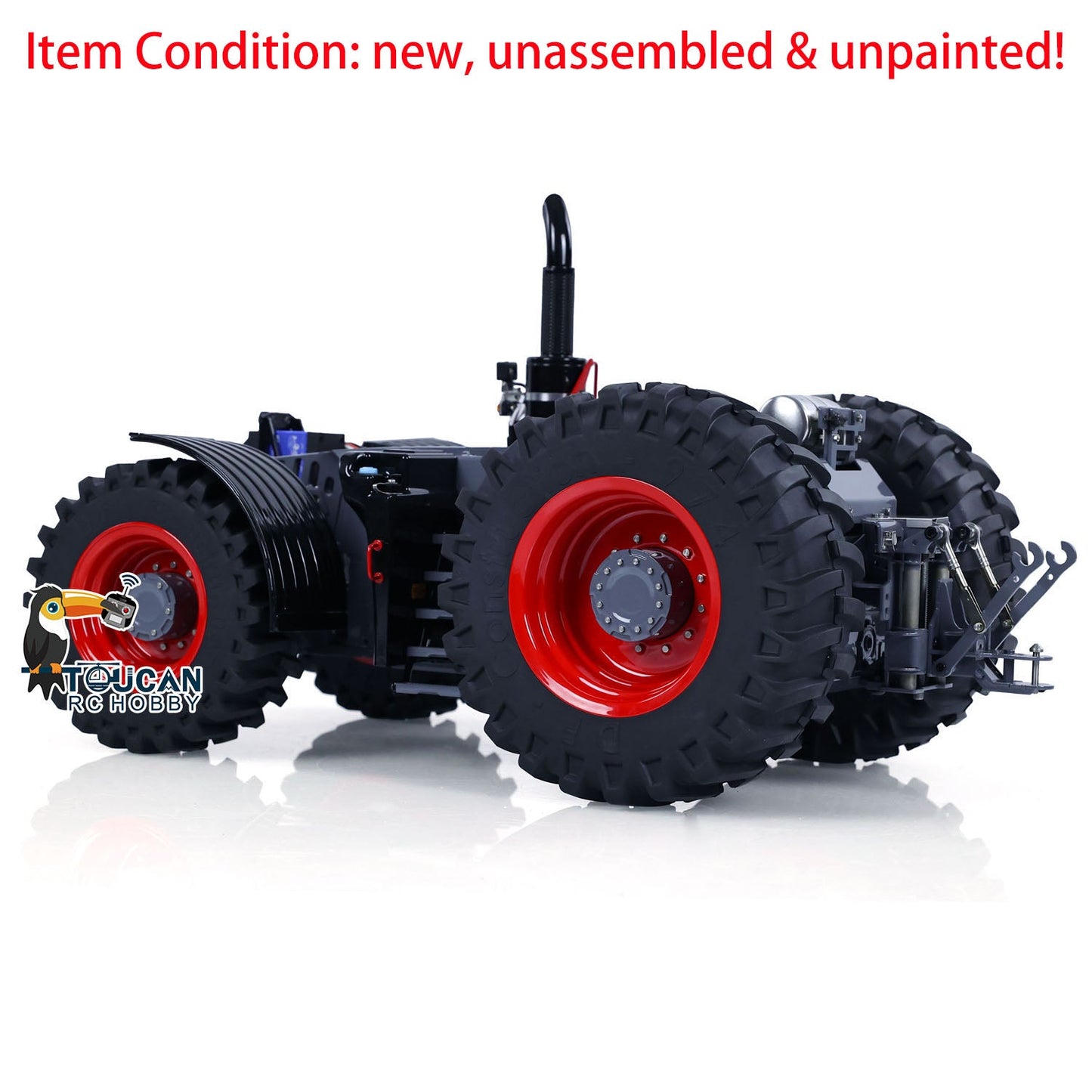 Metal Chassis for LESU 1/16 4X4 1050 RC Tractors Remote Control Car Model Kits Unpainted Hobby Model DIY Spare Parts