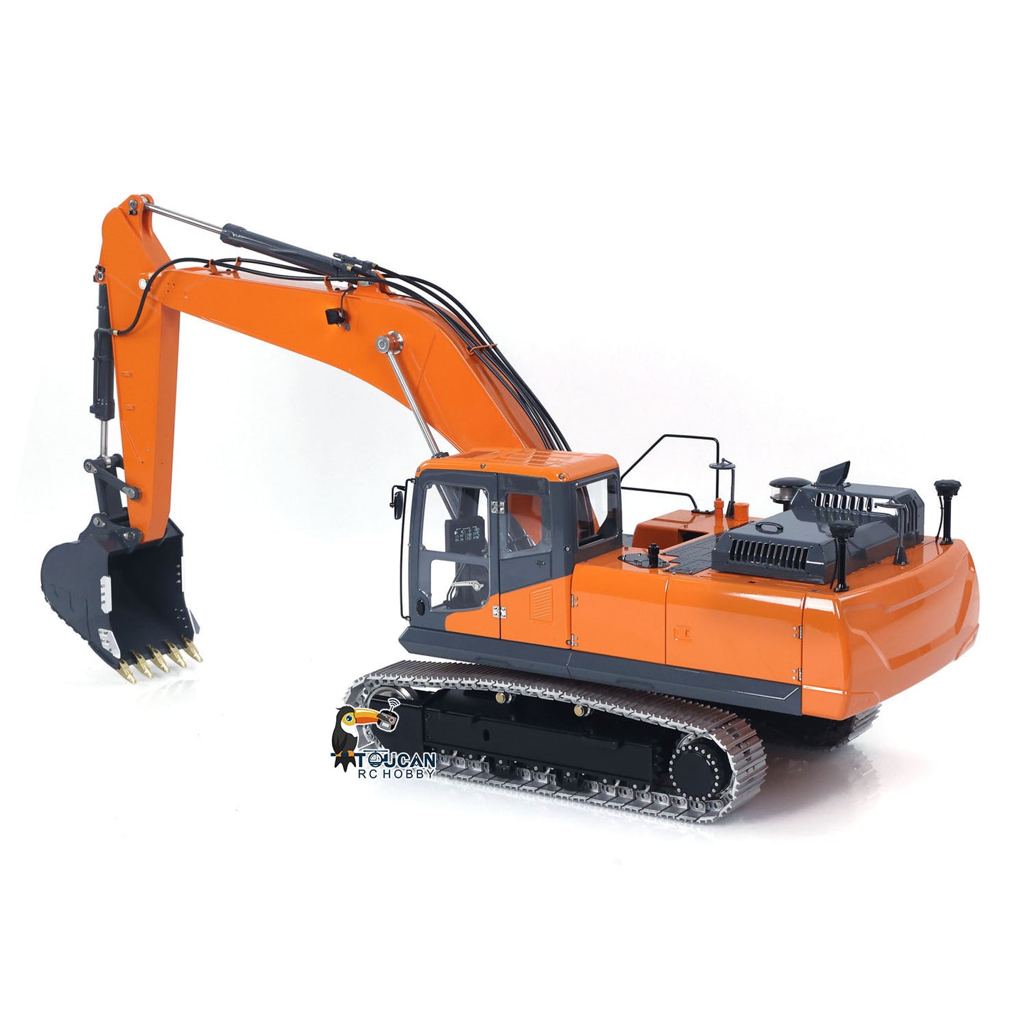 LESU Aoue DX350LC 1/14 Remote Control Digger Metal RC Hydraulic Excavator RTR Model 3CH Valve 4MPA Pump PL18EV Lite Battery Constraction Vehicle