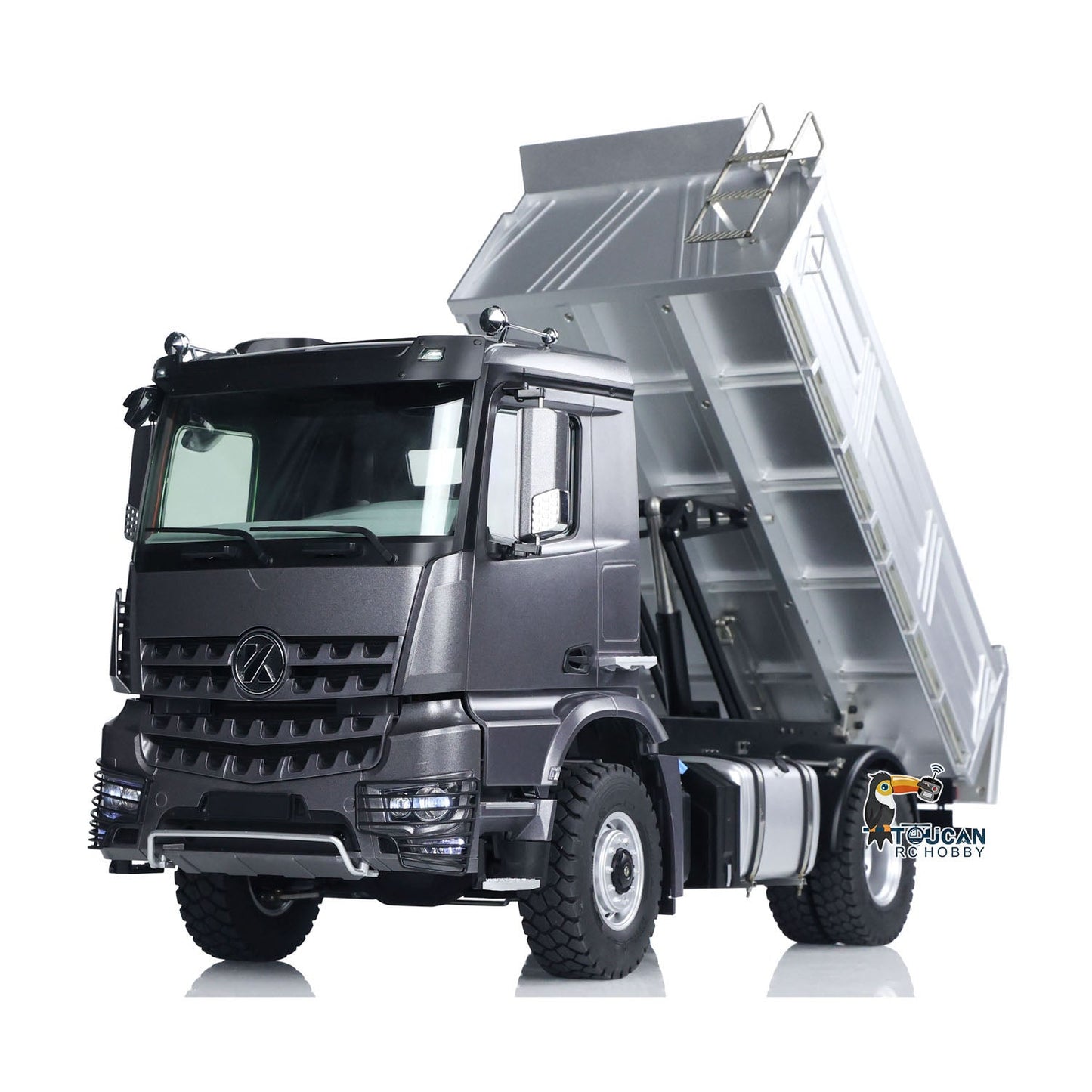 LAST ONE Fast Shipping Kabolite 4x4 1/14 RC Dumper Truck 5701 RTR Remote Control Tipper Car 2-speed