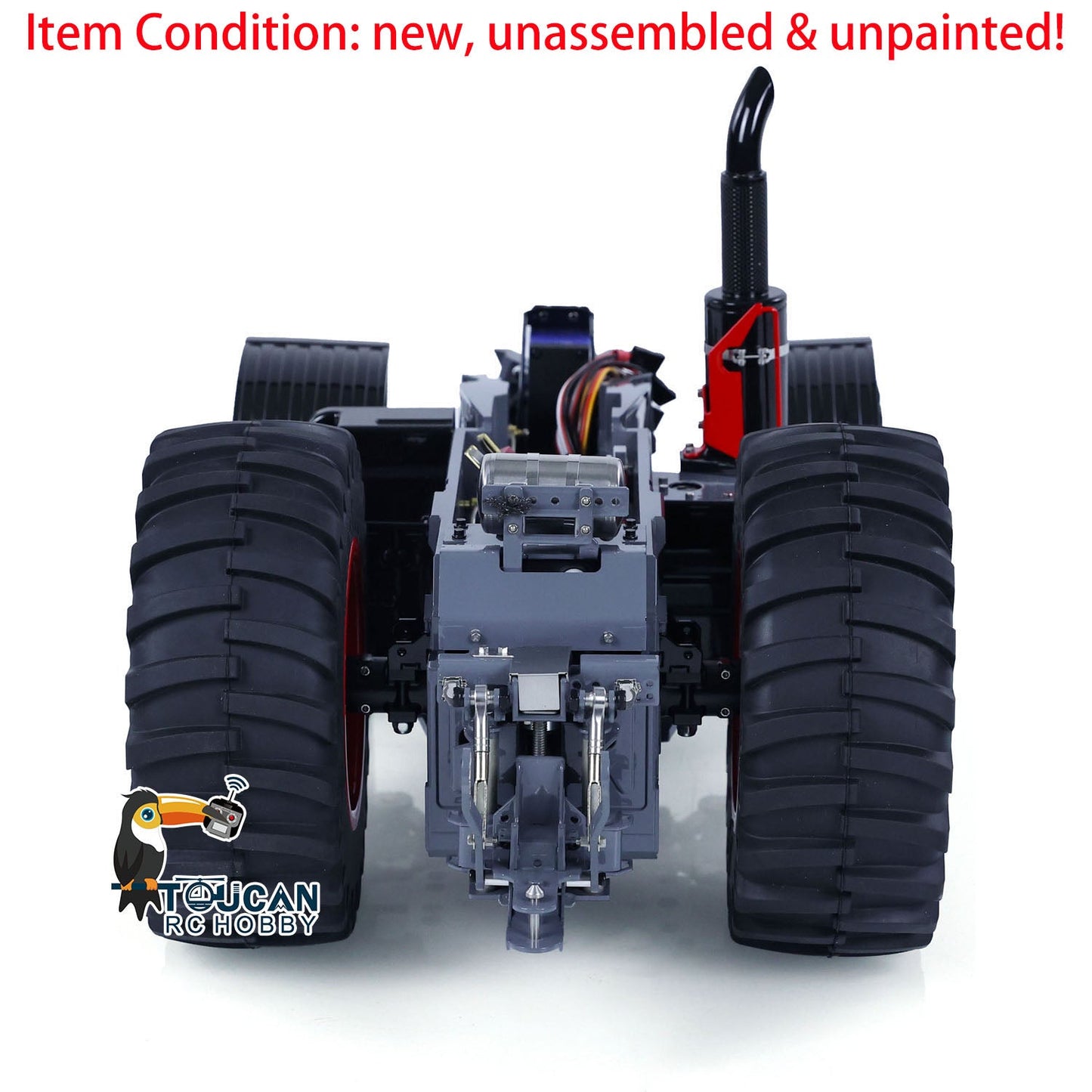 Metal Chassis for LESU 1/16 4X4 1050 RC Tractors Remote Control Car Model Kits Unpainted Hobby Model DIY Spare Parts